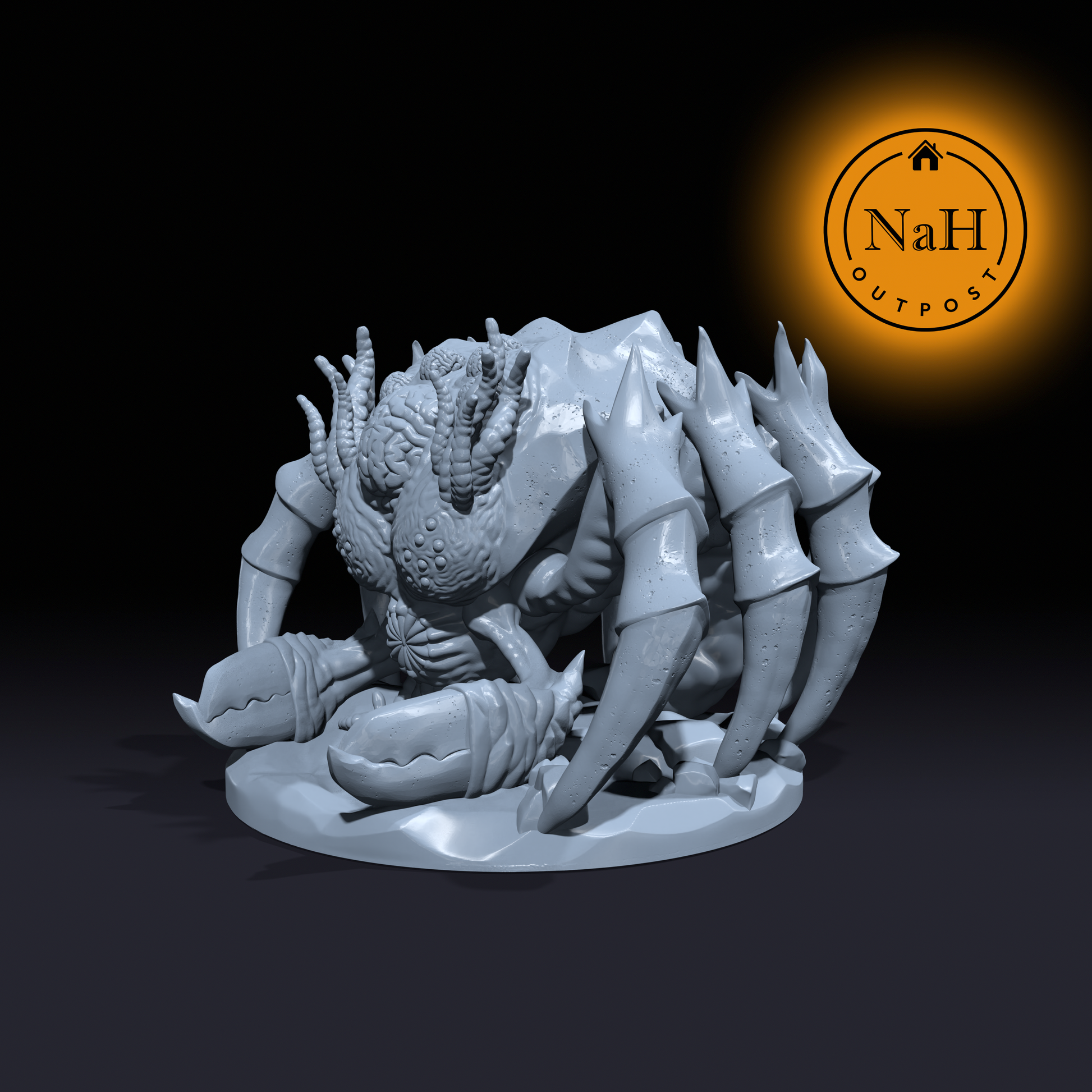 Xelthar, the Brain Hoarder | Neh-Thalggu / Brain Collector | Intellect Juggernaut | Miniature for Tabletop games like D&D and War Gaming