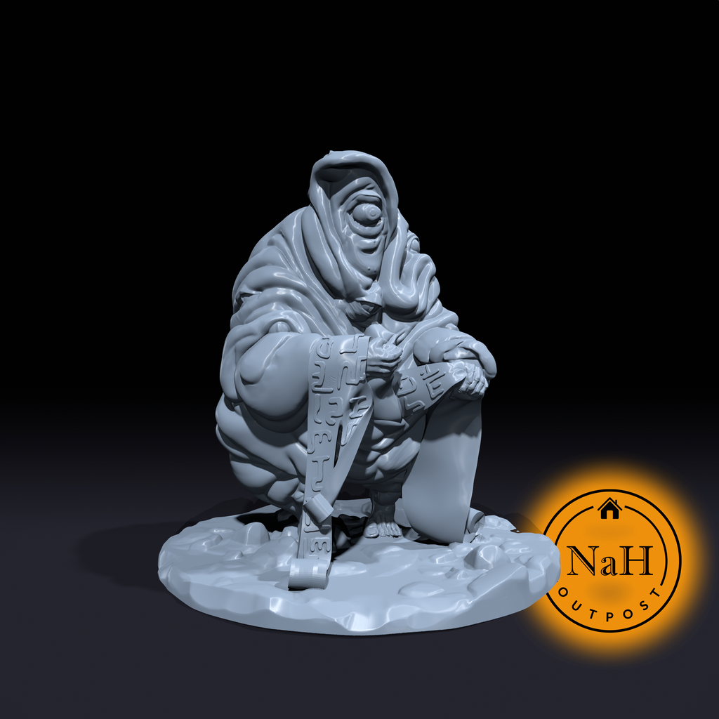 Scrivelock, Keeper of Pacts | Ambassador Of Gluttony | Gluttony Demon Miniature for Tabletop games like D&D and War Gaming