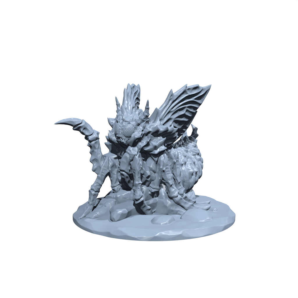 Wriggleshroud, Sovereign of Decay | Lord Of Flies | Insect Miniature for Tabletop games like D&D and War Gaming