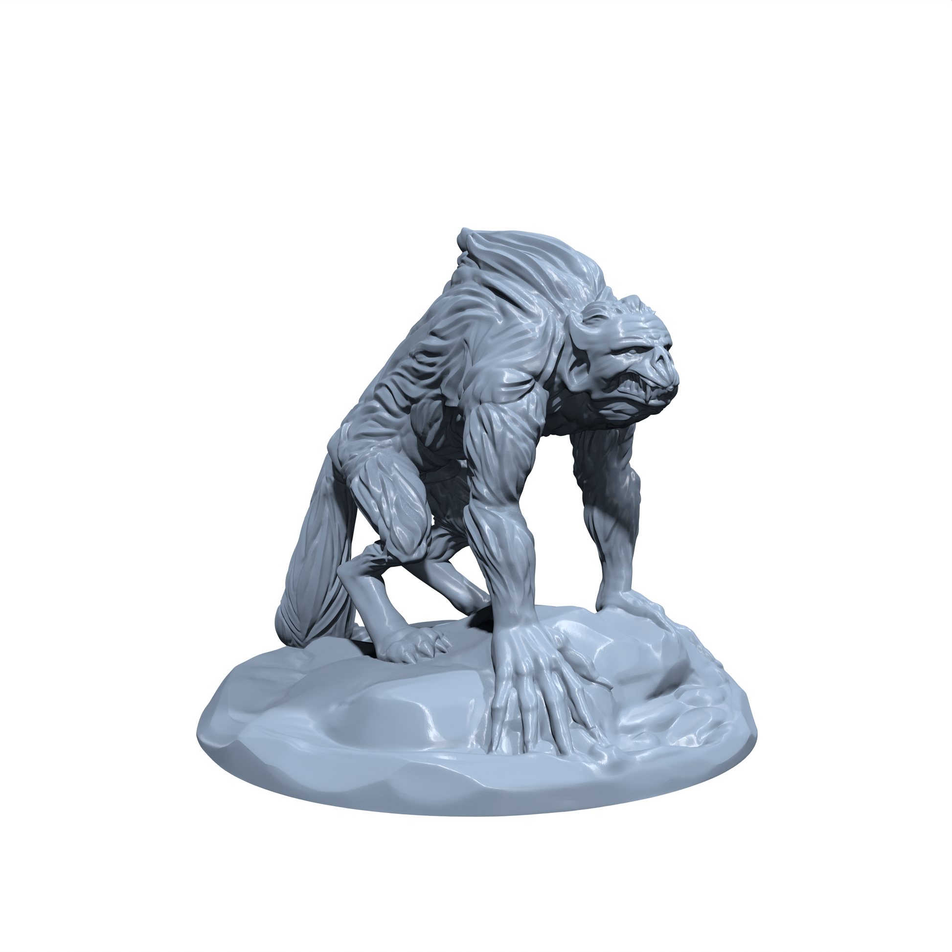 Bloodmoon Stalker | Werewolf | Man Wolf Miniature for Tabletop games like D&D and War Gaming
