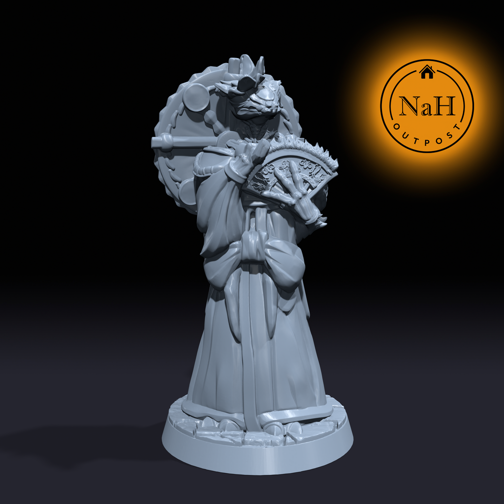 Jadewhisper, Mistress of Deception | Mantis Courtesan | Insect Miniature for Tabletop games like D&D and War Gaming