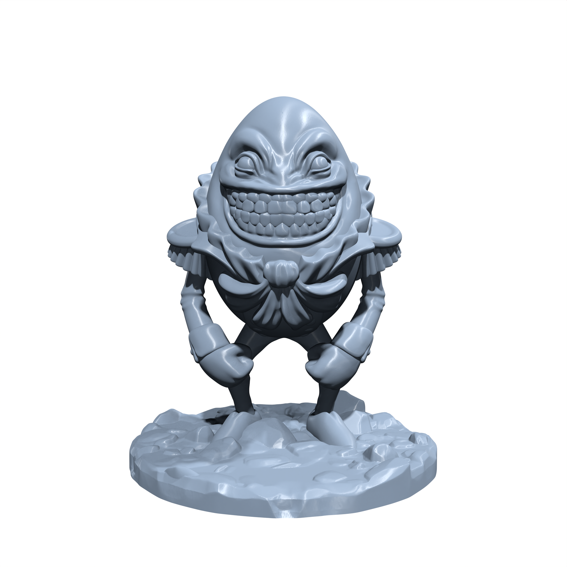 Sir Shellington, Earl of Highfall | Humpty Dumpty | Mr. Dumpty Miniature for Tabletop games like D&D and War Gaming