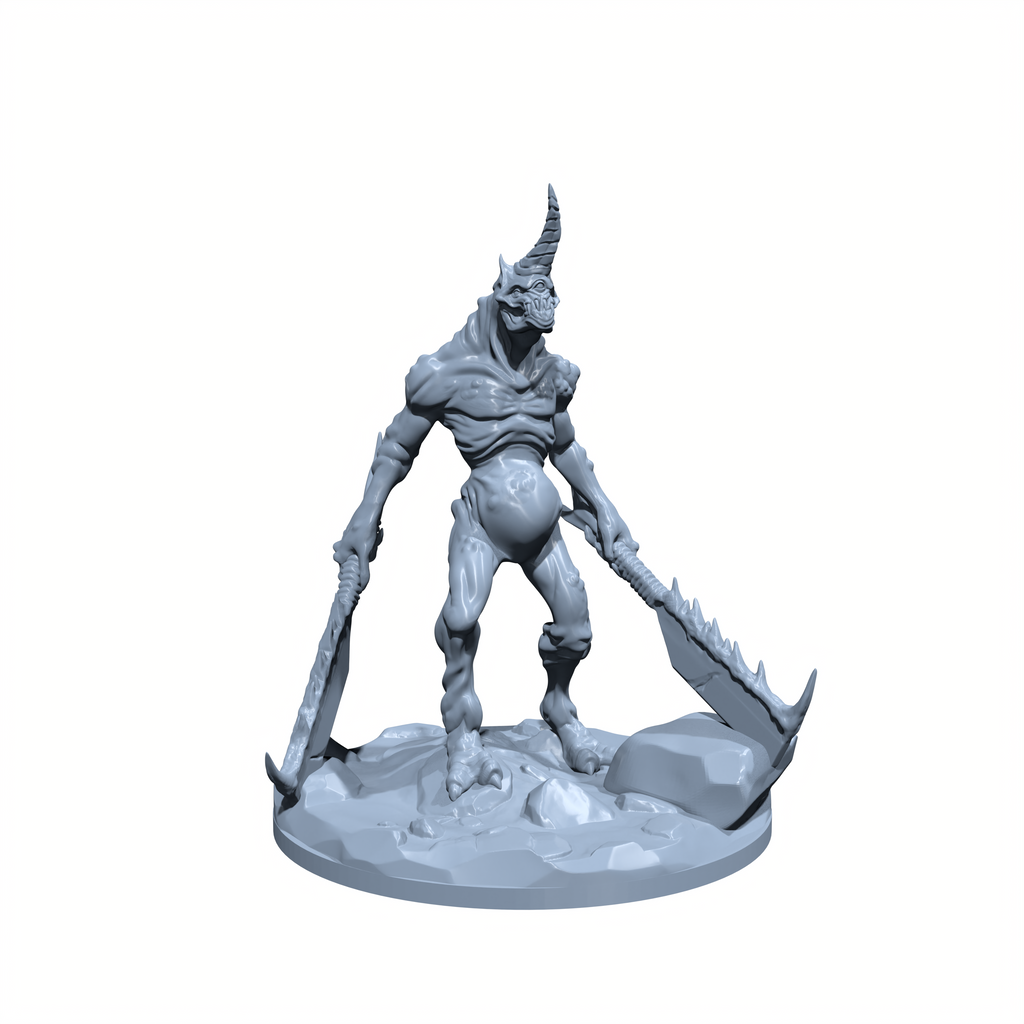 Malus, the Pestilence Stalker | Plague Fiend Miniature for Tabletop games like D&D and War Gaming