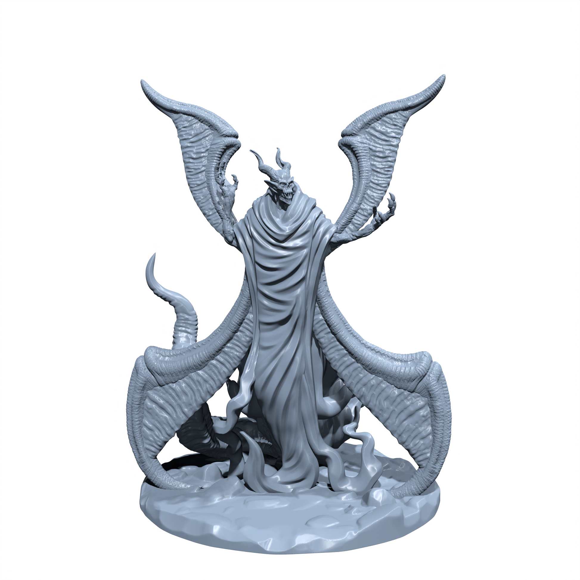 Skrilex, the Doom Herald | Prophet of Gloom | Demi-Lich Miniature for Tabletop games like D&D 5e and TTRPG  War Gaming