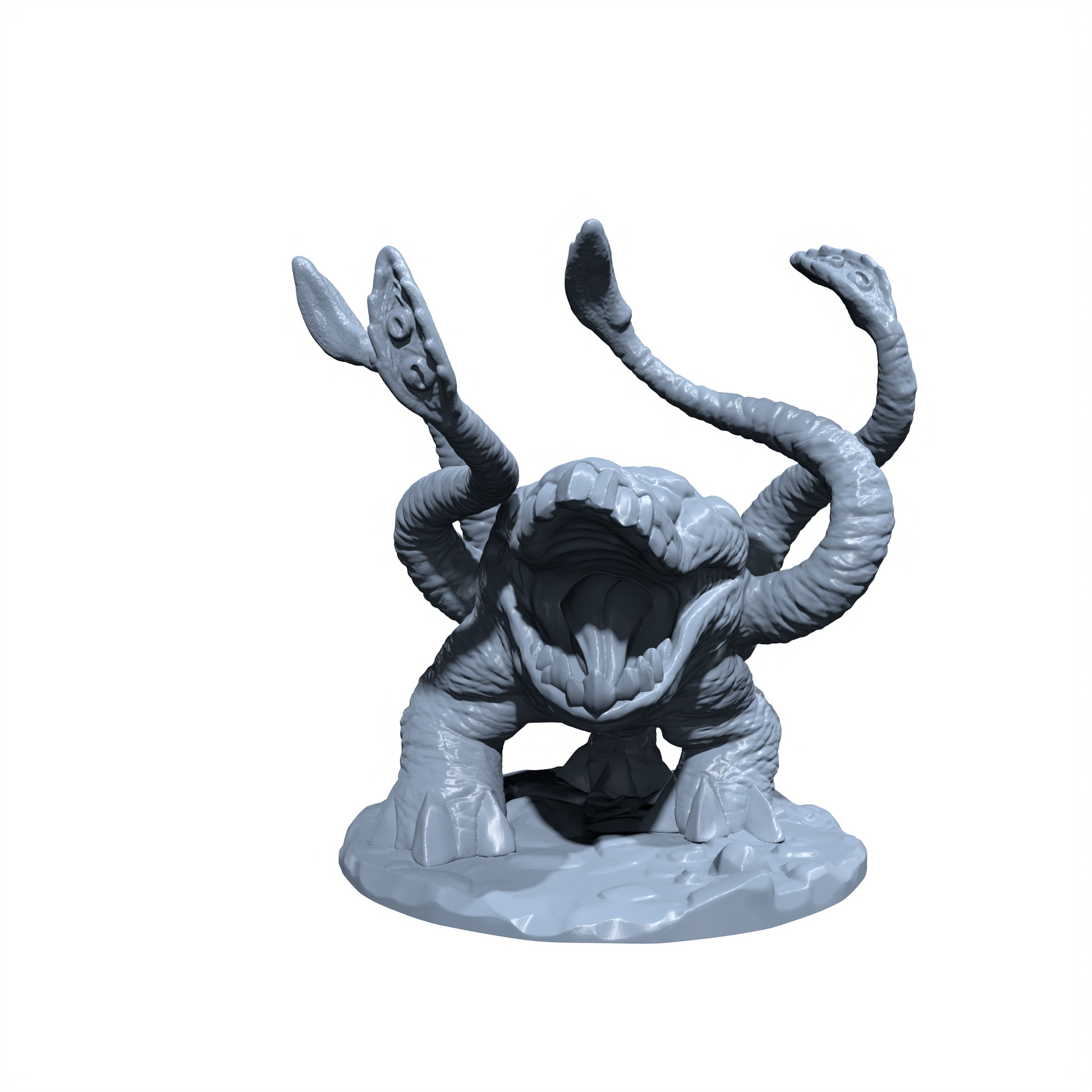 Rotmaw, the Sewer Crawler | Qutyugh Tentacle Miniature for Tabletop games like D&D and War Gaming