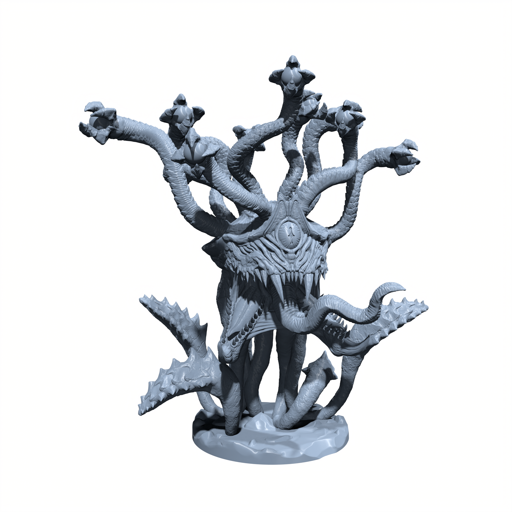 Vexeye, the Scalesight | Reptilian Eye Holder Miniature for Tabletop games like D&D and War Gaming| Dungeons and Dragons Mini