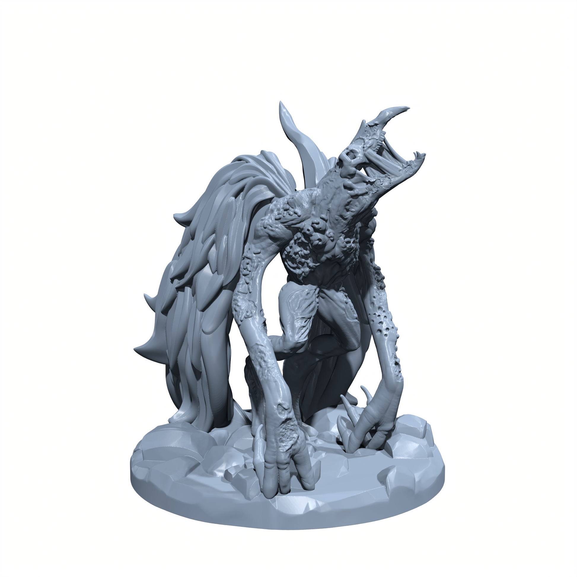 Festerwing, the Plague Fiend | Leukodaemon | Pestilence Daemon | Rot Wing Fiend Miniature for Tabletop games like D&D and War Gaming