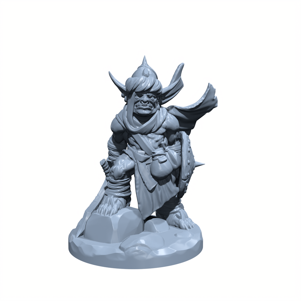 Sirocco, the Desert Goblin | Sand Goblin Miniature for Tabletop games like D&D and War Gaming