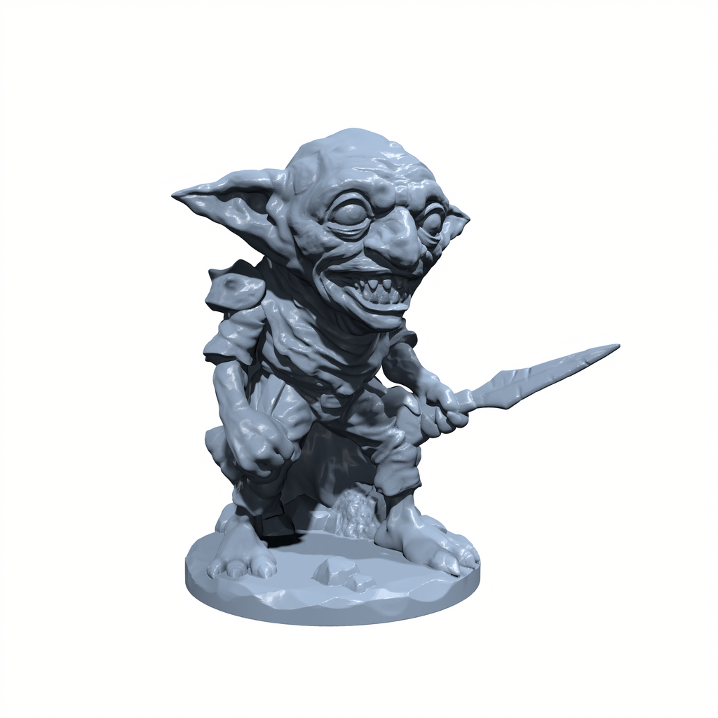 Glitch Grin, the Shadow Imp | Mitflit |  Shadowfey Miniature for Tabletop games like D&D and War Gaming