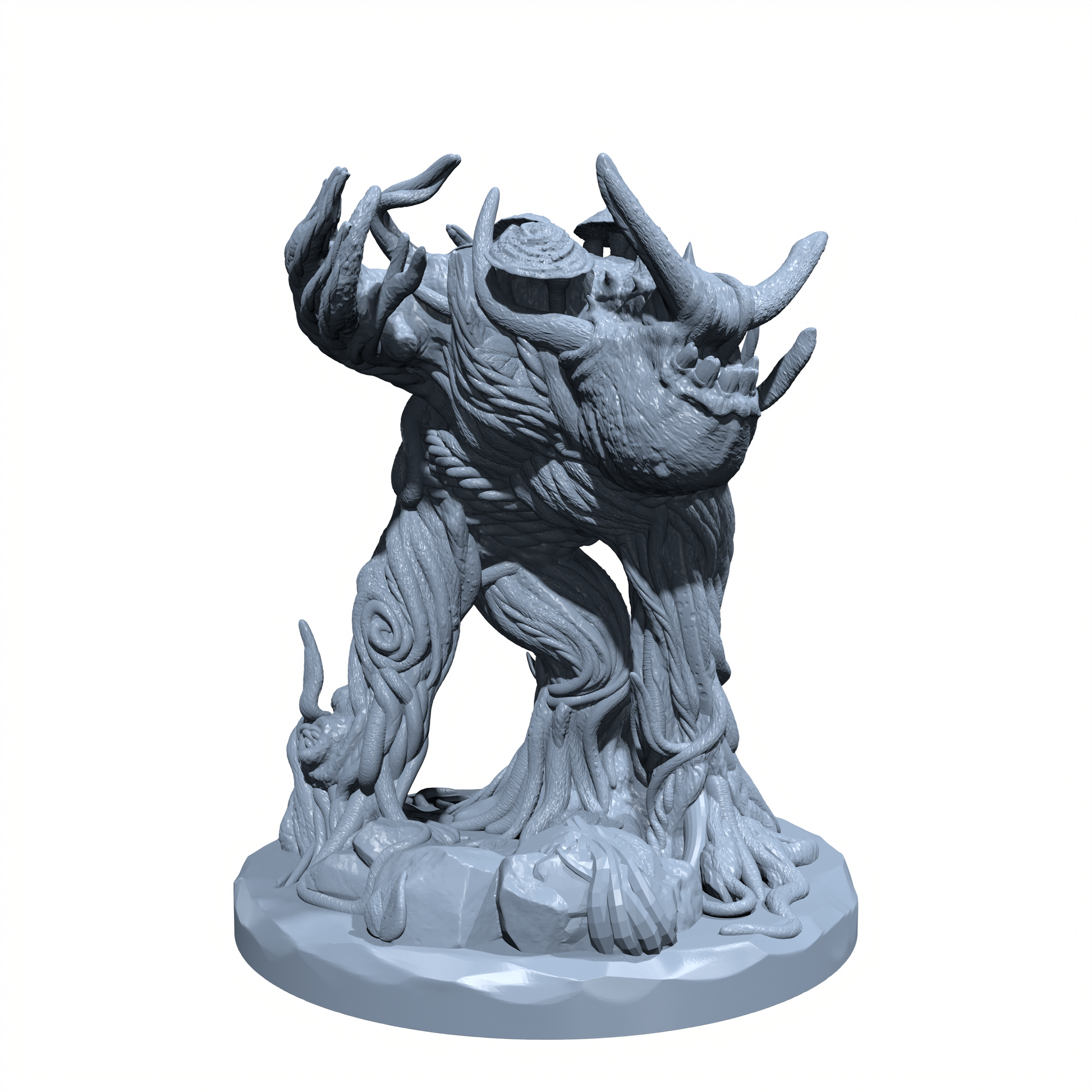 Briarheart, the Swamp Guardian | Shambling Mound | Shambling Plant Miniature for Tabletop games like D&D and War Gaming