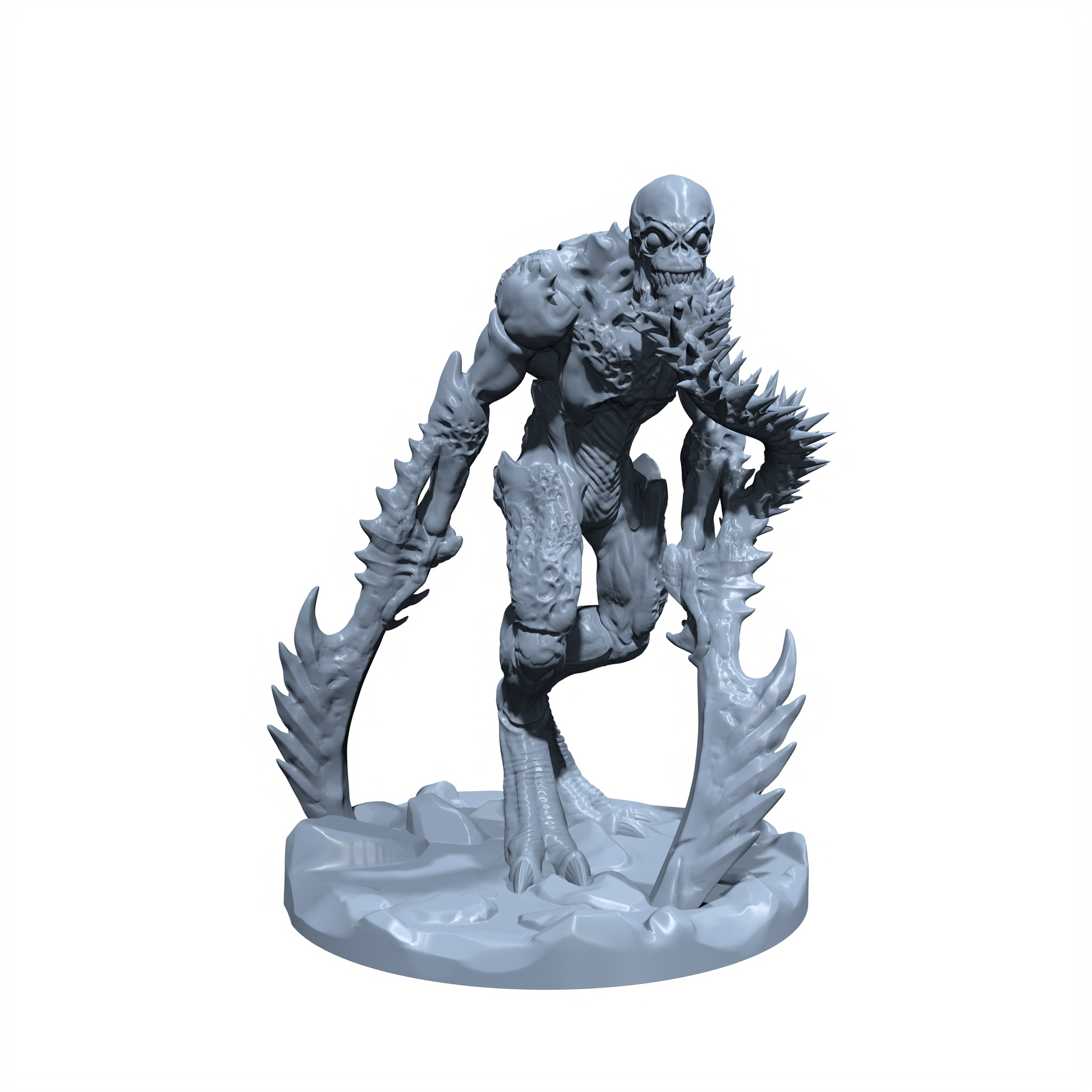 Barbflesh, the Spiked Fiend | Sin Devil | Razer Devil Miniature for Tabletop games like D&D 5e and TTRPG  War Gaming