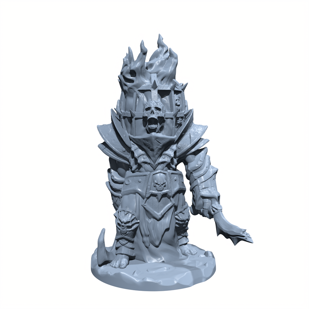 Shadowguide, The Death Warden | Soul Trapper Golem Miniature for Tabletop games like D&D and War Gaming