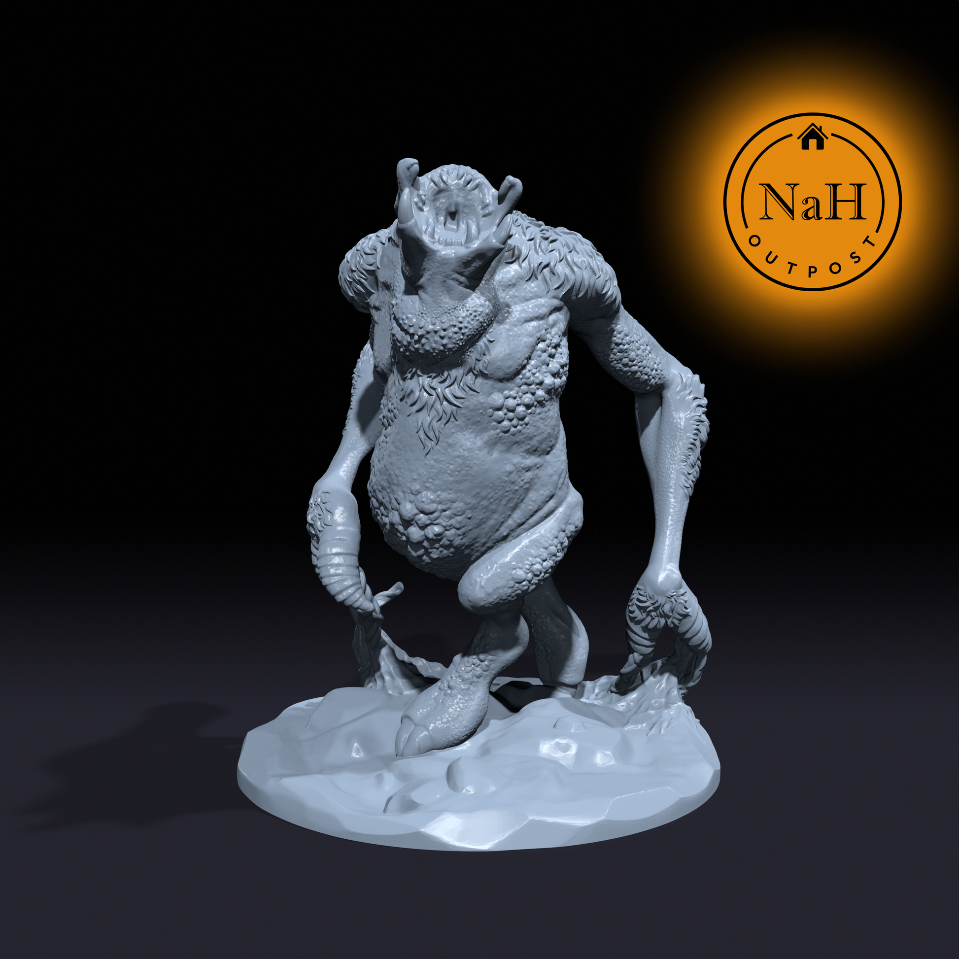 Scuttleshriek, the Spider Horror, Spider Walker | Spider Folk | Miniature for Tabletop games like D&D and War Gaming