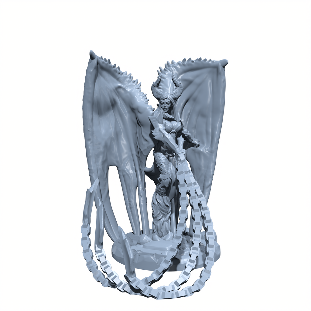 Charmveil, the Mistress of Seduction | Succubus Miniature for Tabletop games like D&D and War Gaming