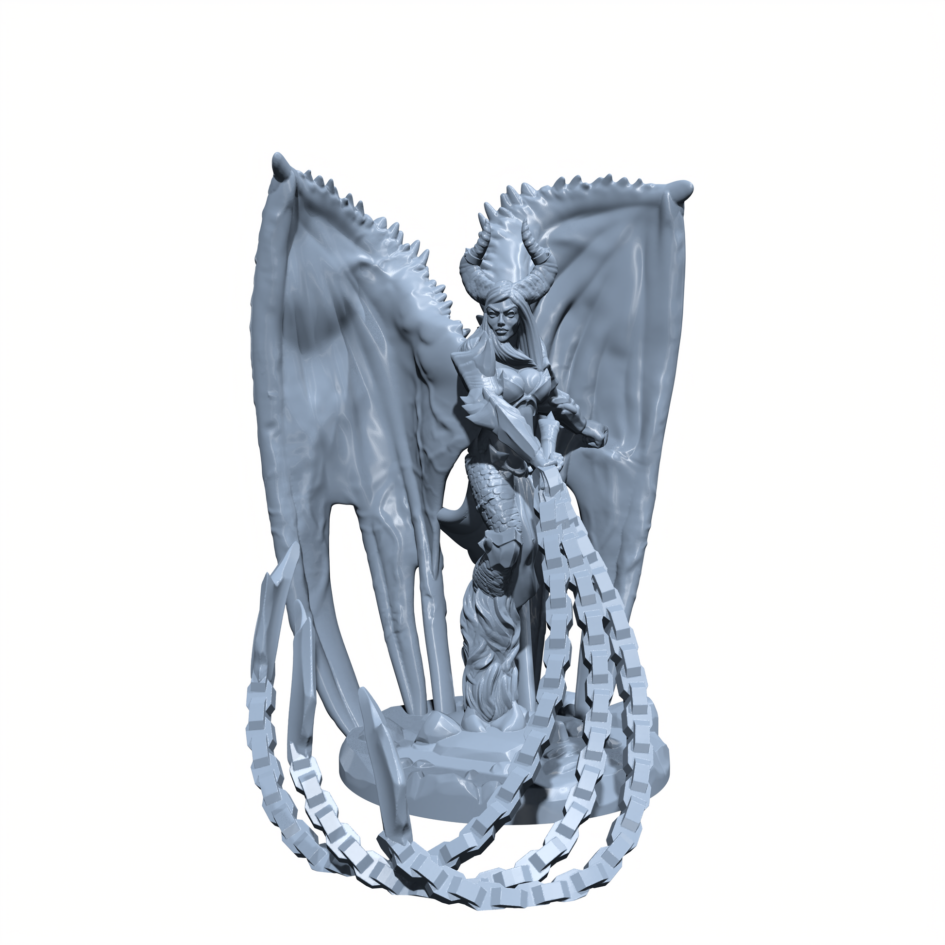 Charmveil, the Mistress of Seduction | Succubus Miniature for Tabletop games like D&D and War Gaming