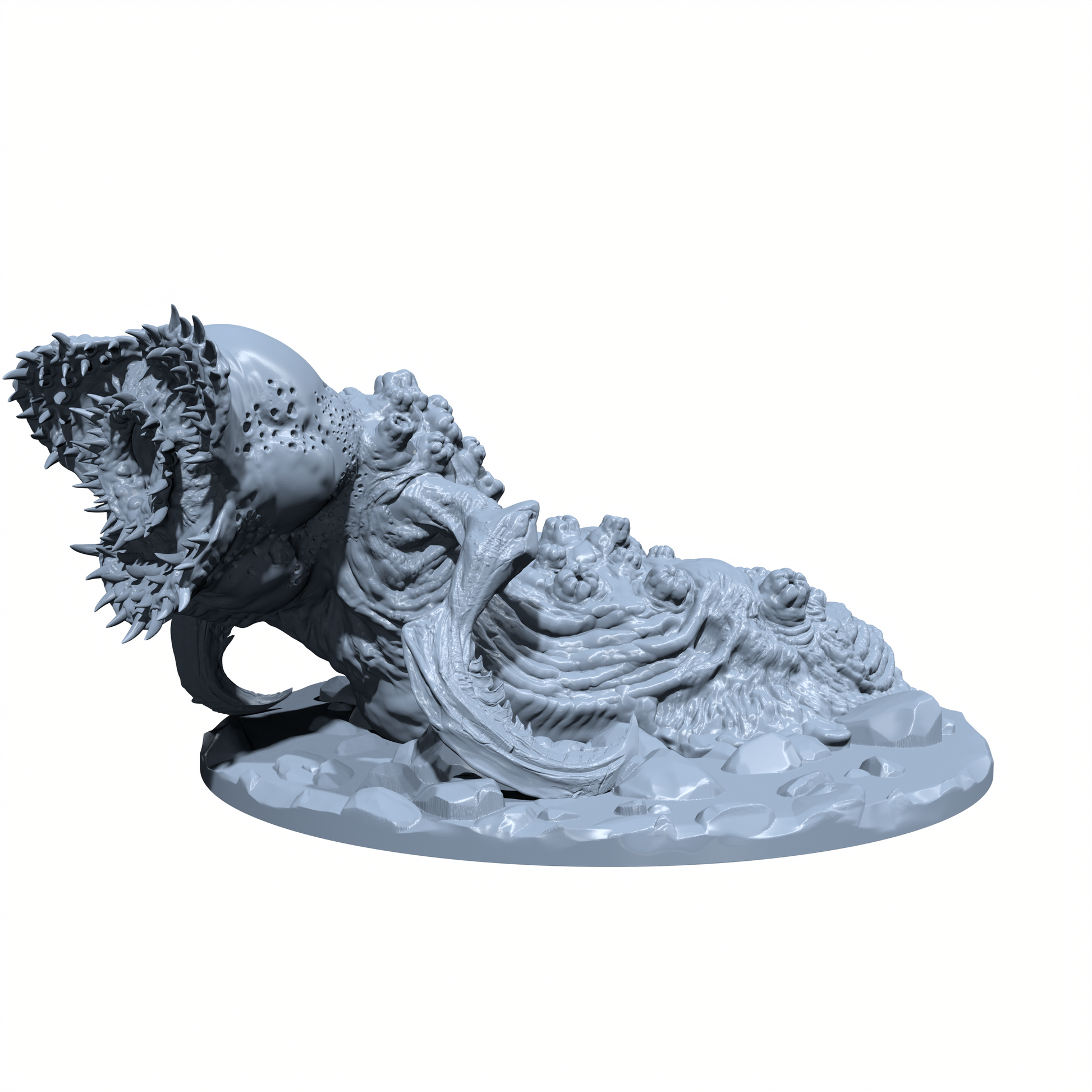 Sucker Beast | Leech Lord | Monstrosity Miniature for Tabletop games like D&D 5e and TTRPG  War Gaming