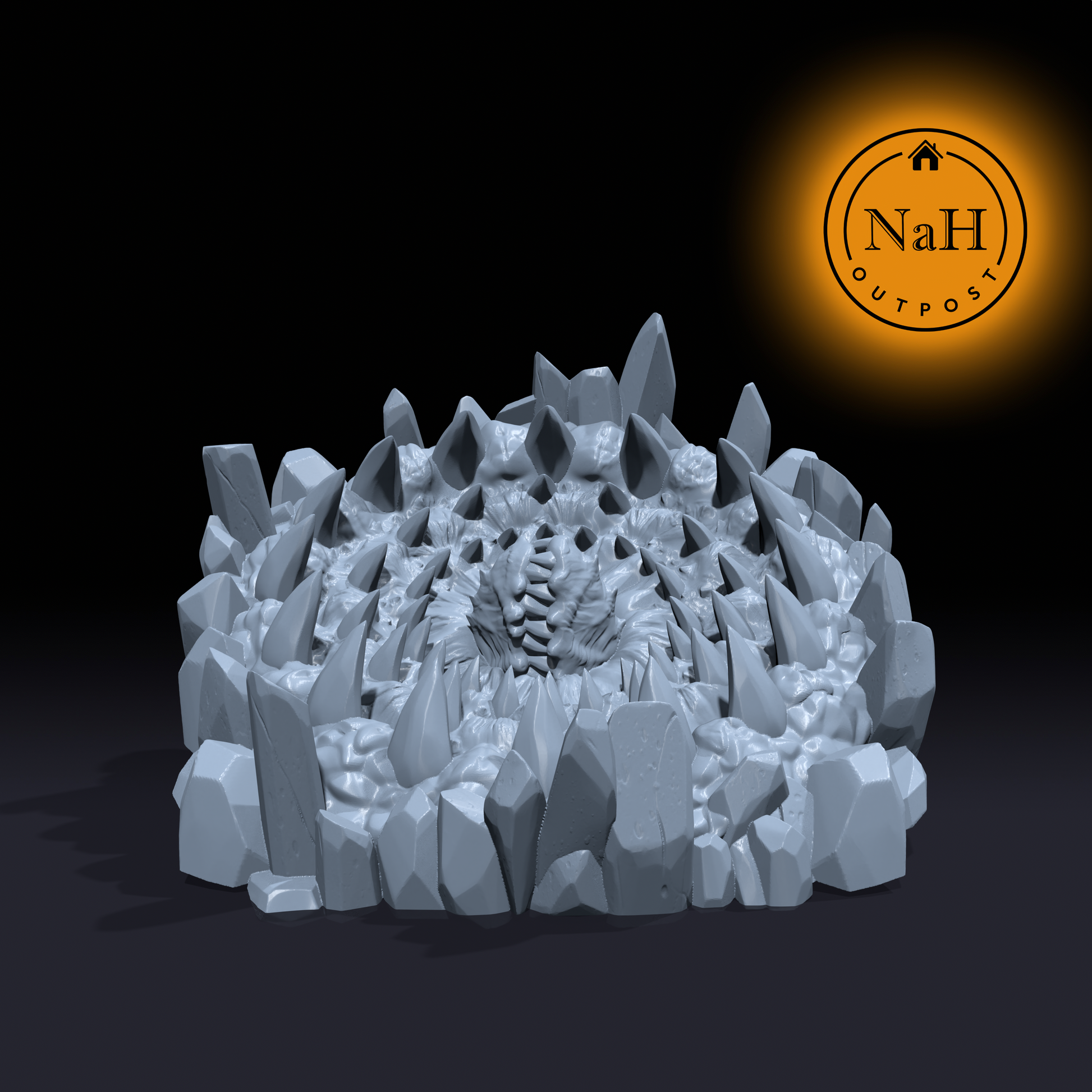 Stepsnare, the Spiked Menace | Swallower Miniature for Tabletop games like D&D and War Gaming