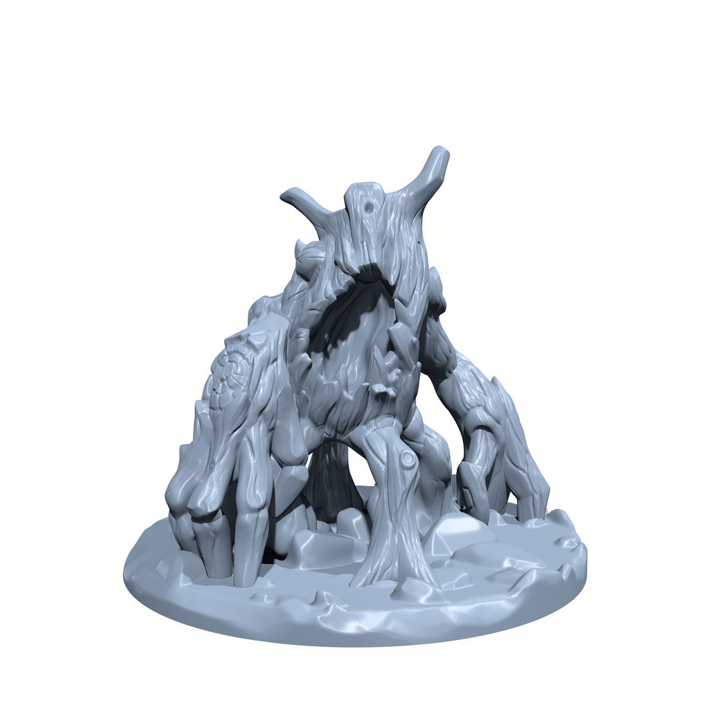Ashenbark, Scourge of the Wilds | Treant | Terror Tree Miniature for Tabletop games like D&D and War Gaming