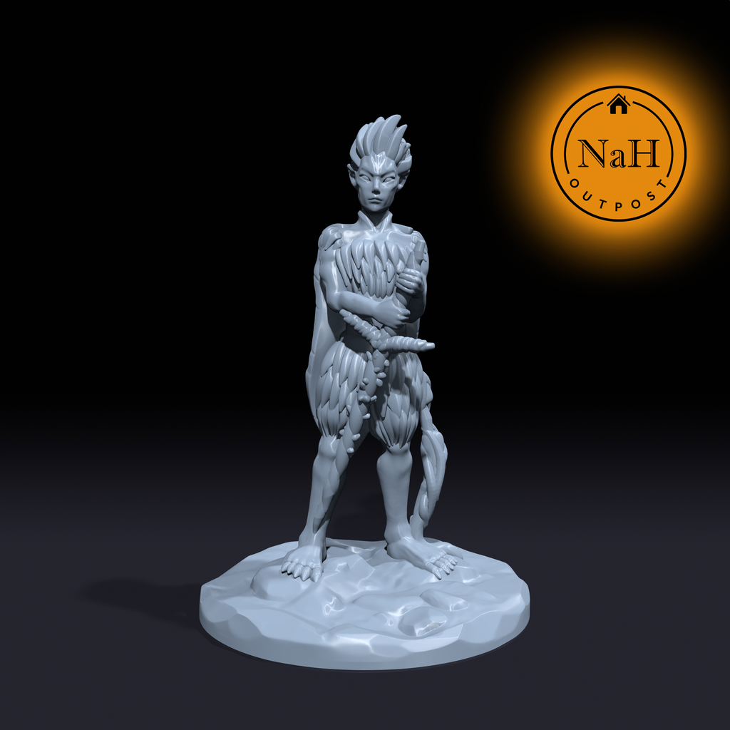Briar Swiftblade | Thorn | Thornling Miniature for Tabletop games like D&D and War Gaming