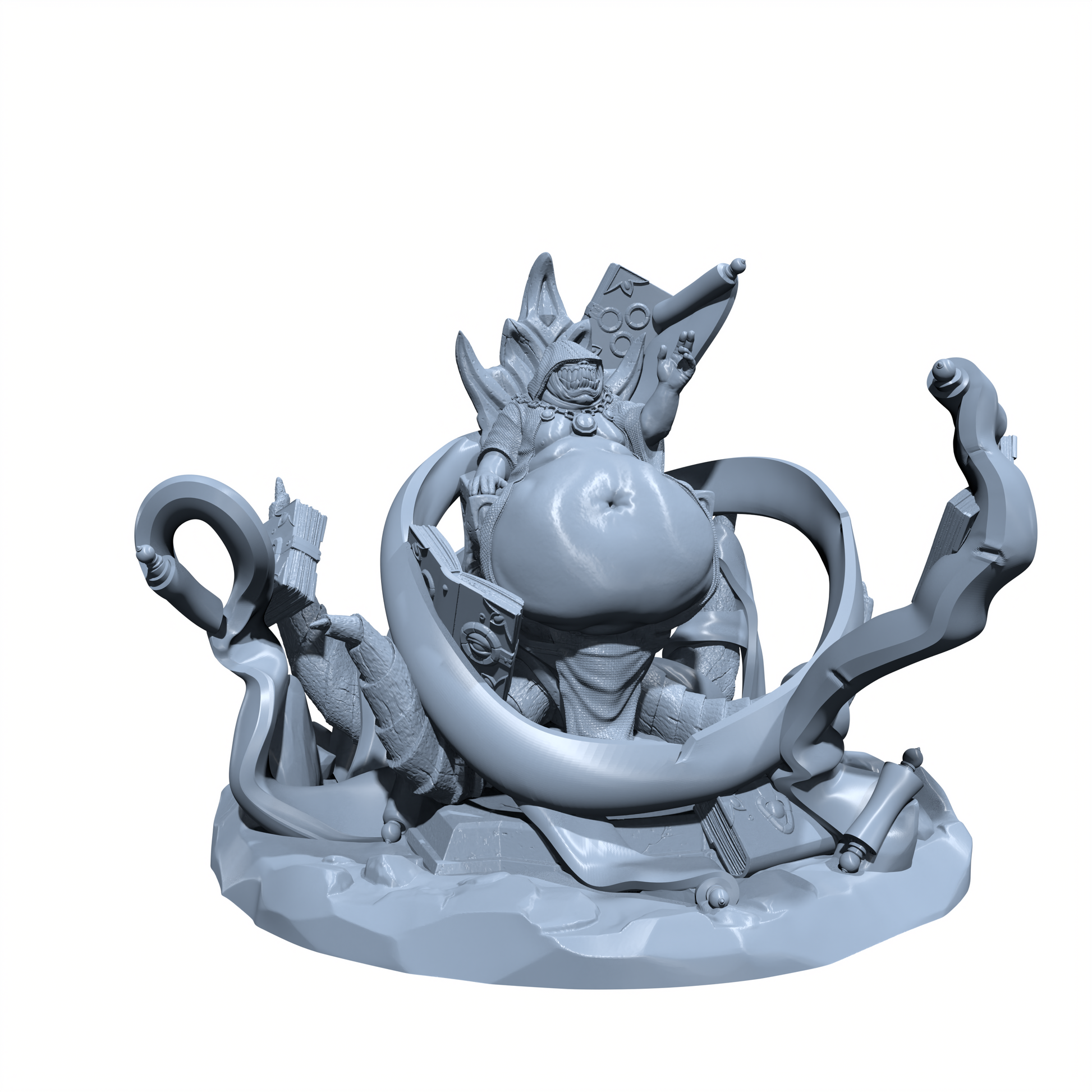 Nightscorch, the Heresy Devil | Ayngavhaul | Throne Keeper | Miniature for Tabletop games like D&D and War Gaming