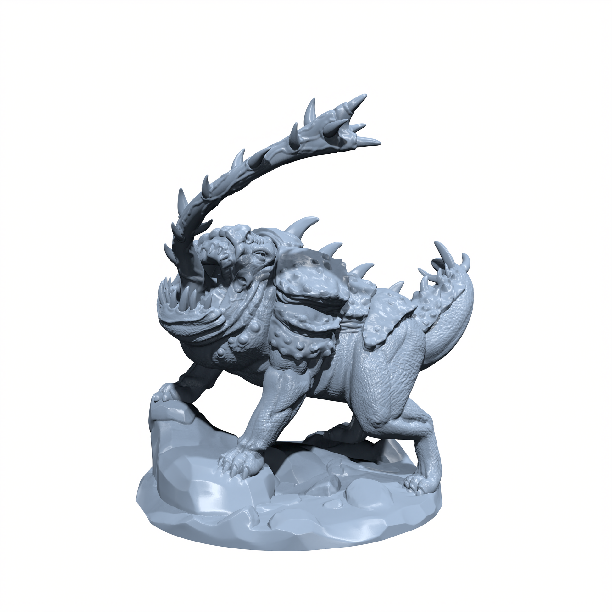 Dreadpaw, the Nether Tracker | Canoloth | Tongue Devil | Miniature for Tabletop games like D&D and War Gaming