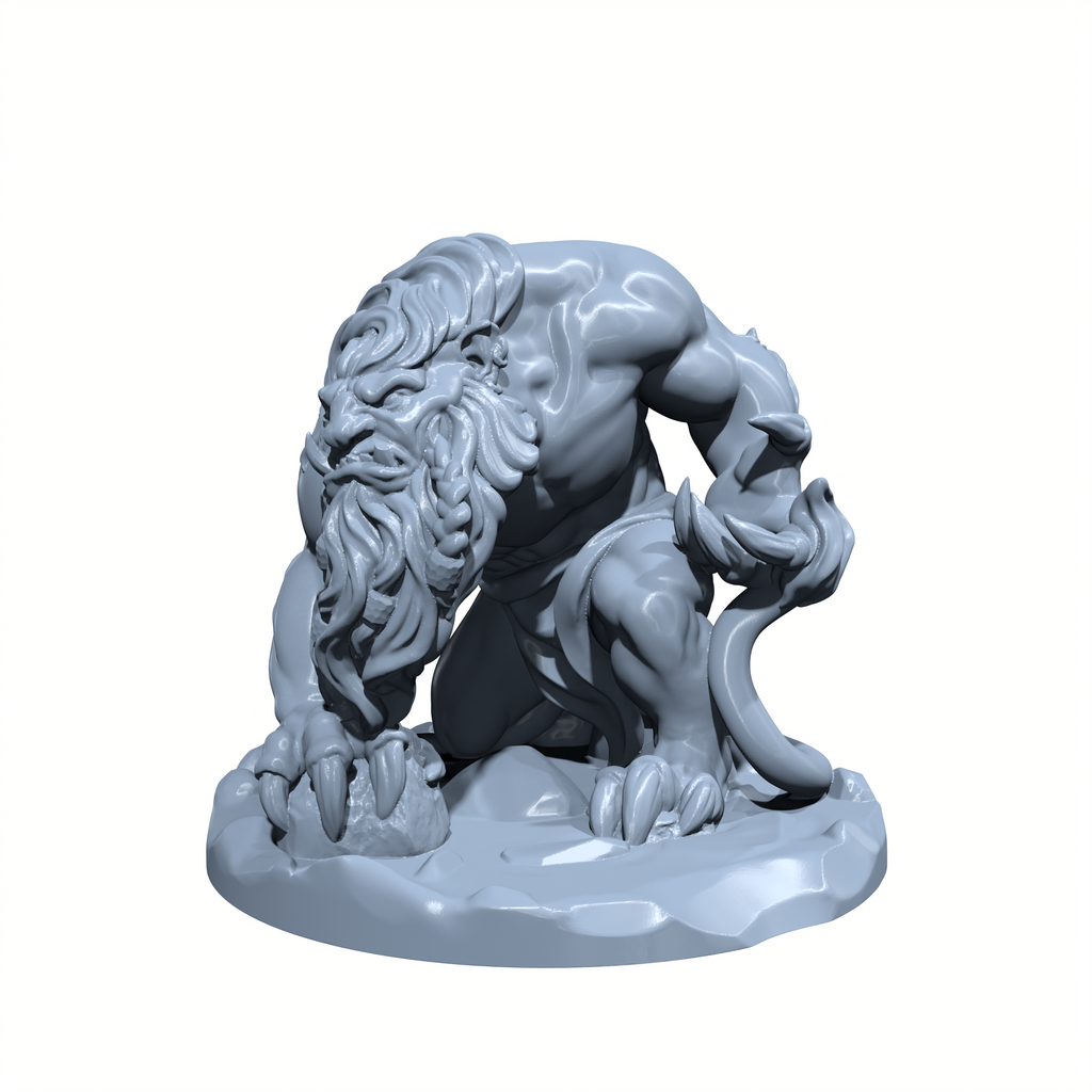 Stoneskin, the Unkillable Brute | Tunnel Troll Miniature for Tabletop games like D&D and War Gaming