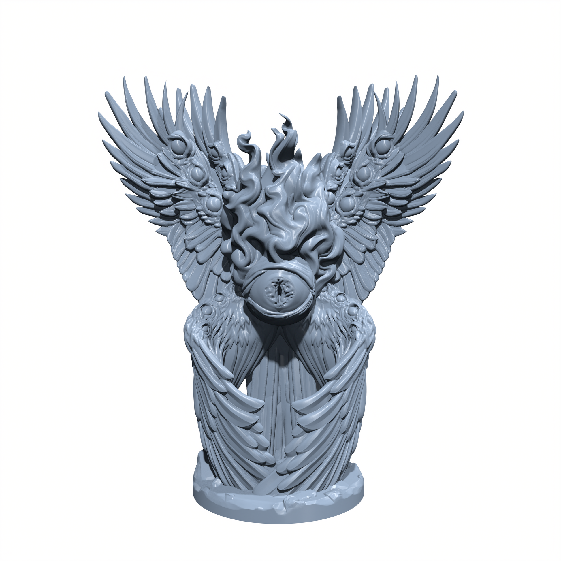 Ezeriel, the All-Seeing Gaze | True Form Angel | Biblical Angel miniature for Tabletop games like D&D and War Gaming