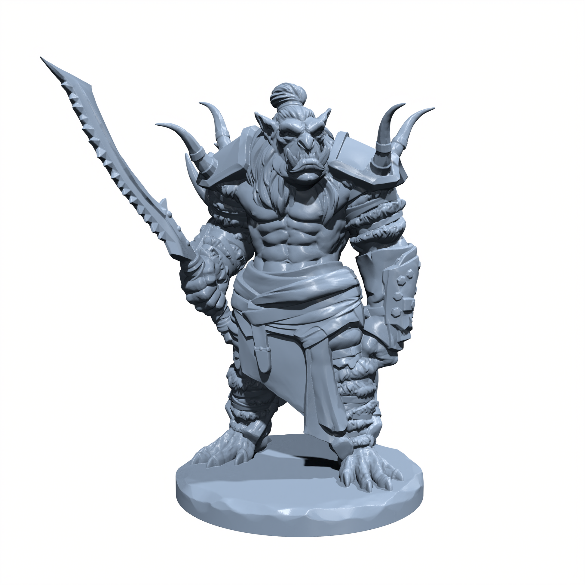 Ragtooth, the Bloody | Hobgoblin Miniature for Tabletop games like D&D and War Gaming