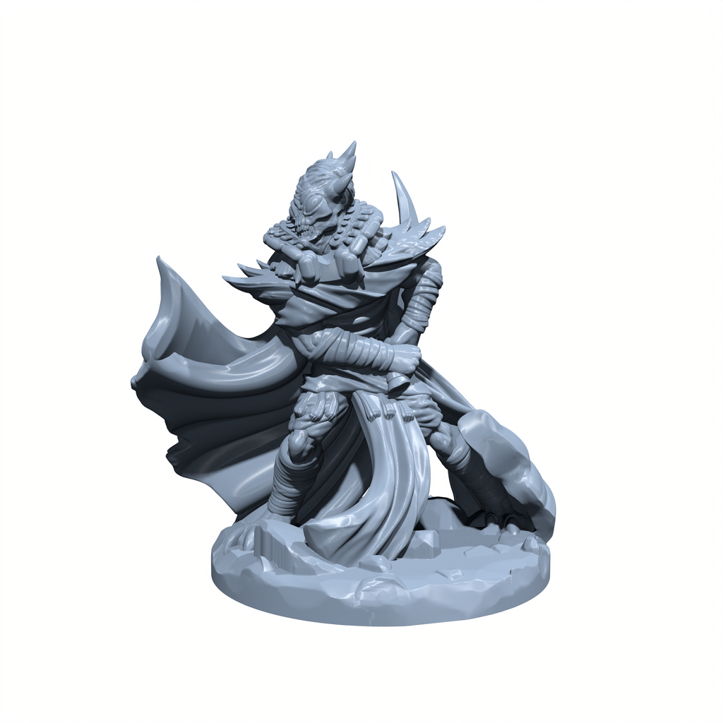 Whisperdeath, the Soul Render | Ultroloth | Ultraleth Miniature for Tabletop games like D&D and War Gaming