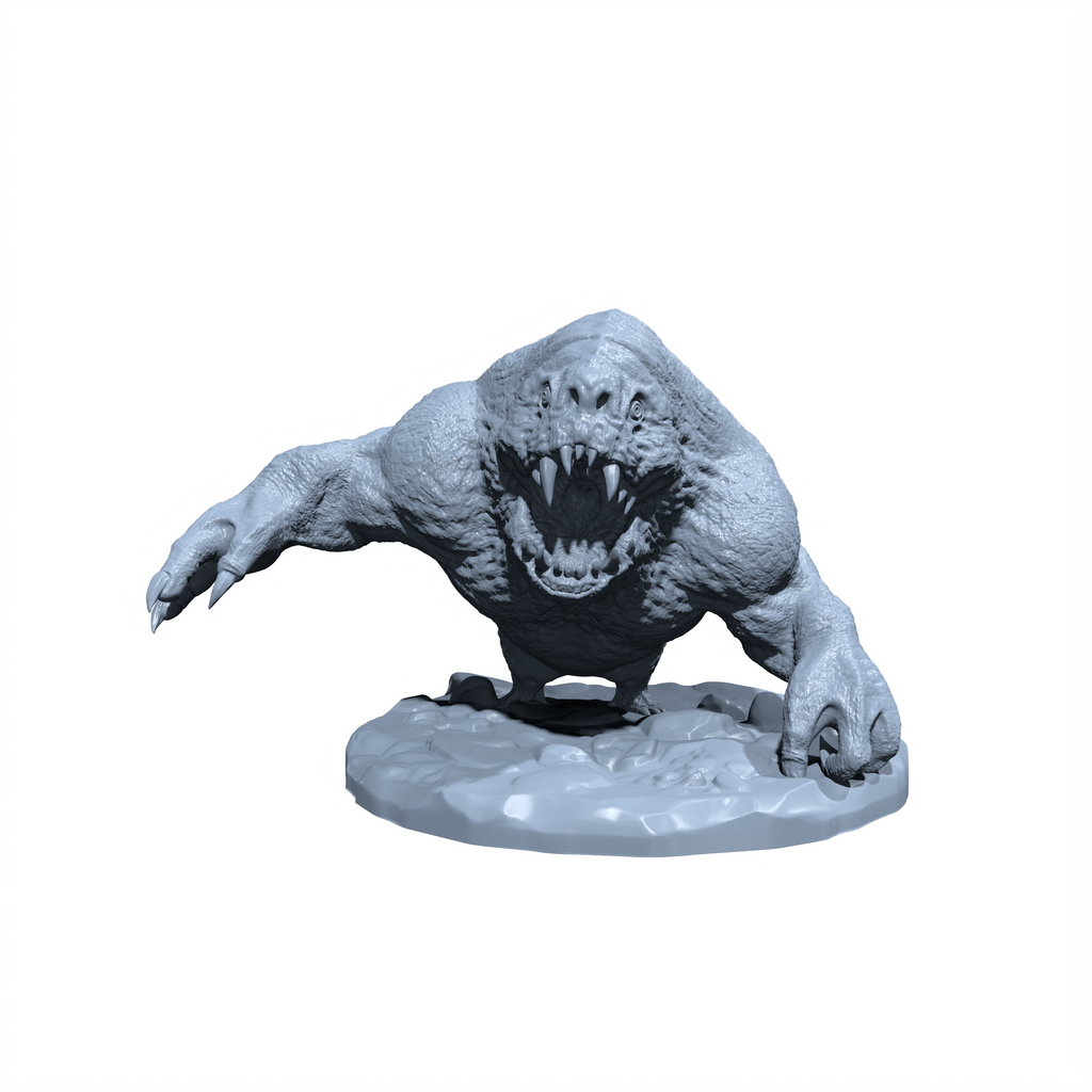 Gulper, Eater of the Lost | Underglutton | Underdark Monstrosity Miniature for Tabletop games like D&D 5e and TTRPG  War Gaming