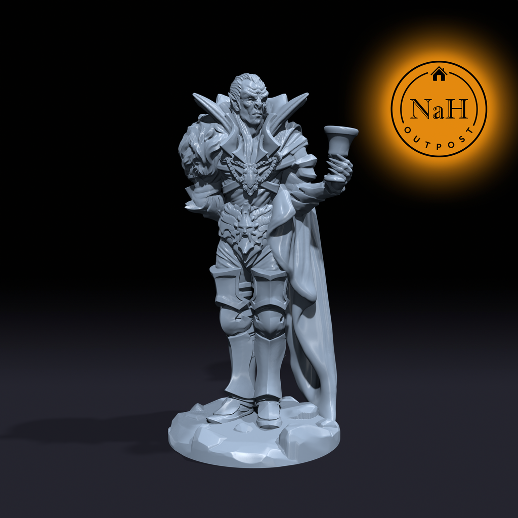 Draxon, the Blood Prince| Vampire Count Miniature for Tabletop games like D&D and War Gaming