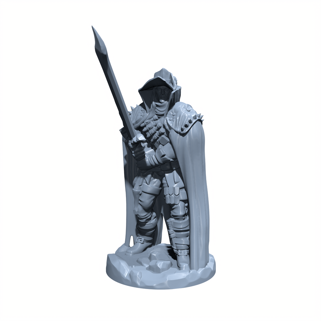 Gideon Greycloak | Van Helsing | Vampire Hunter Miniature for Tabletop games like D&D and War Gaming