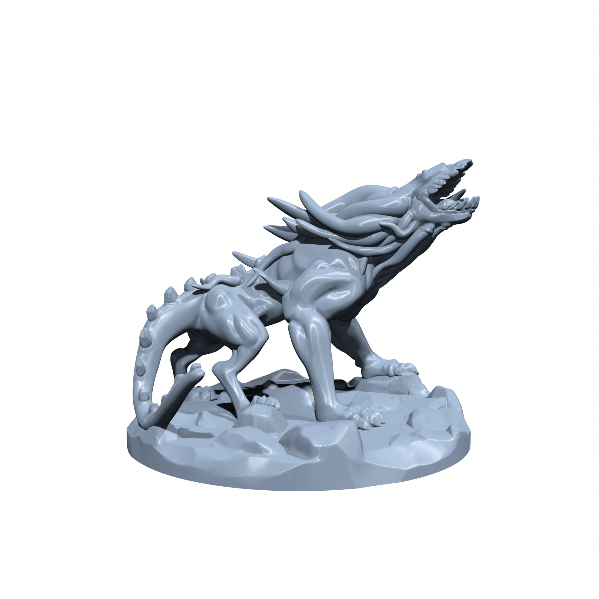 Nullfang, the Unseen Hunter | Akata | Voidbound Hound | Miniature for Tabletop games like D&D and War Gaming