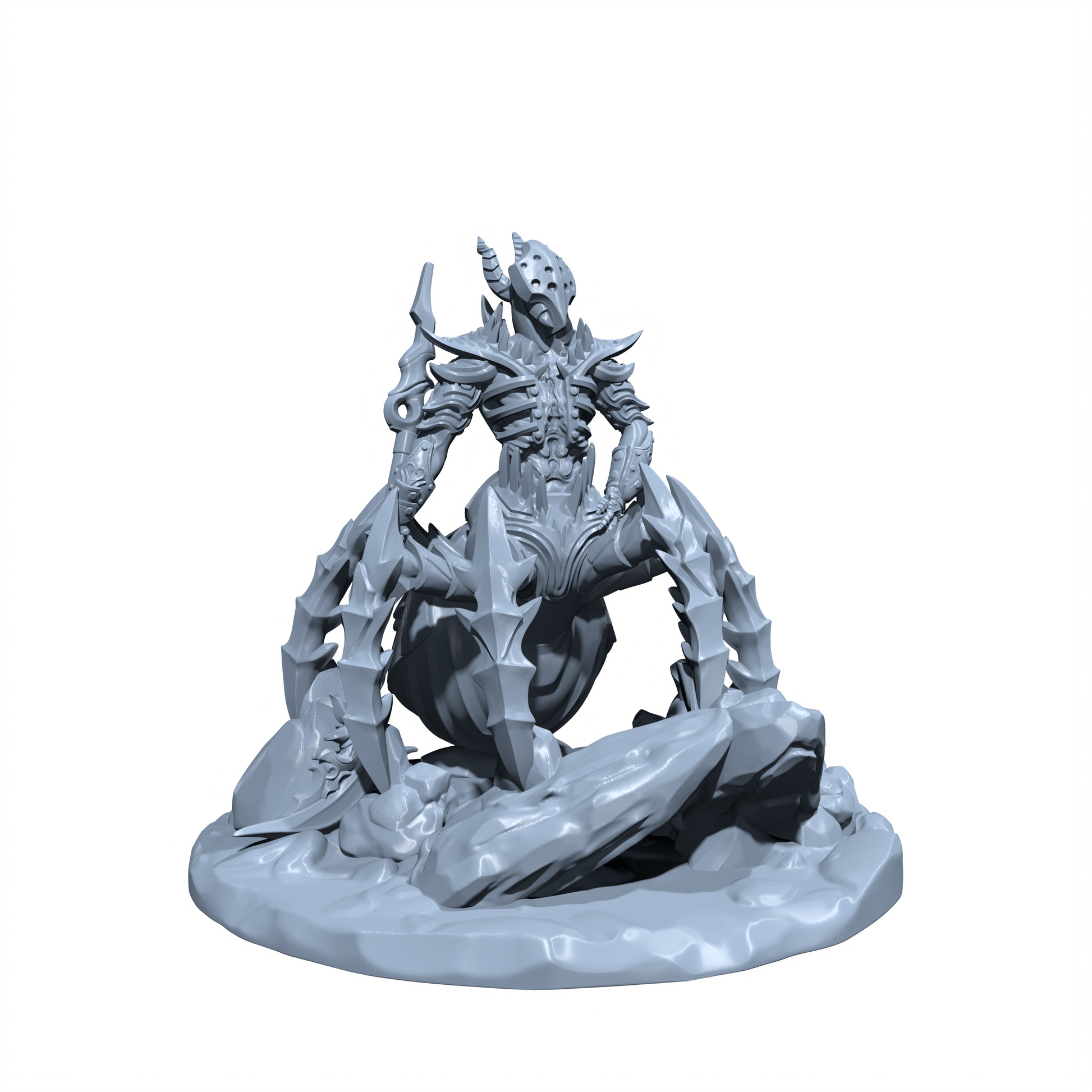 Crimsonweb, the Blood Drinker | Warmonger Devil | Archdevil Spider Fiend Miniature for Tabletop games like D&D and War Gaming