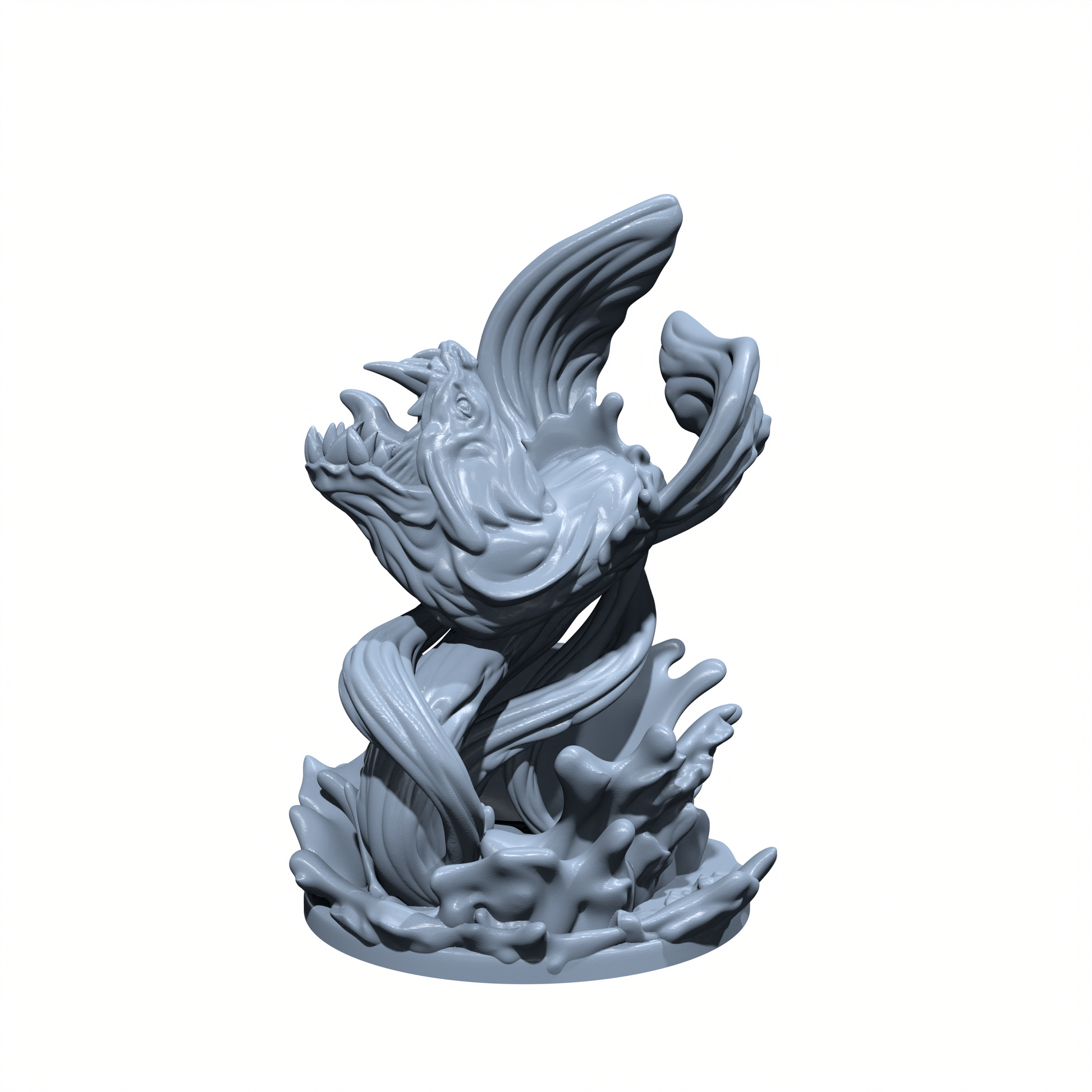 Torrent, the Unbound Wave | Water Elemental Miniature for Tabletop games like D&D and War Gaming