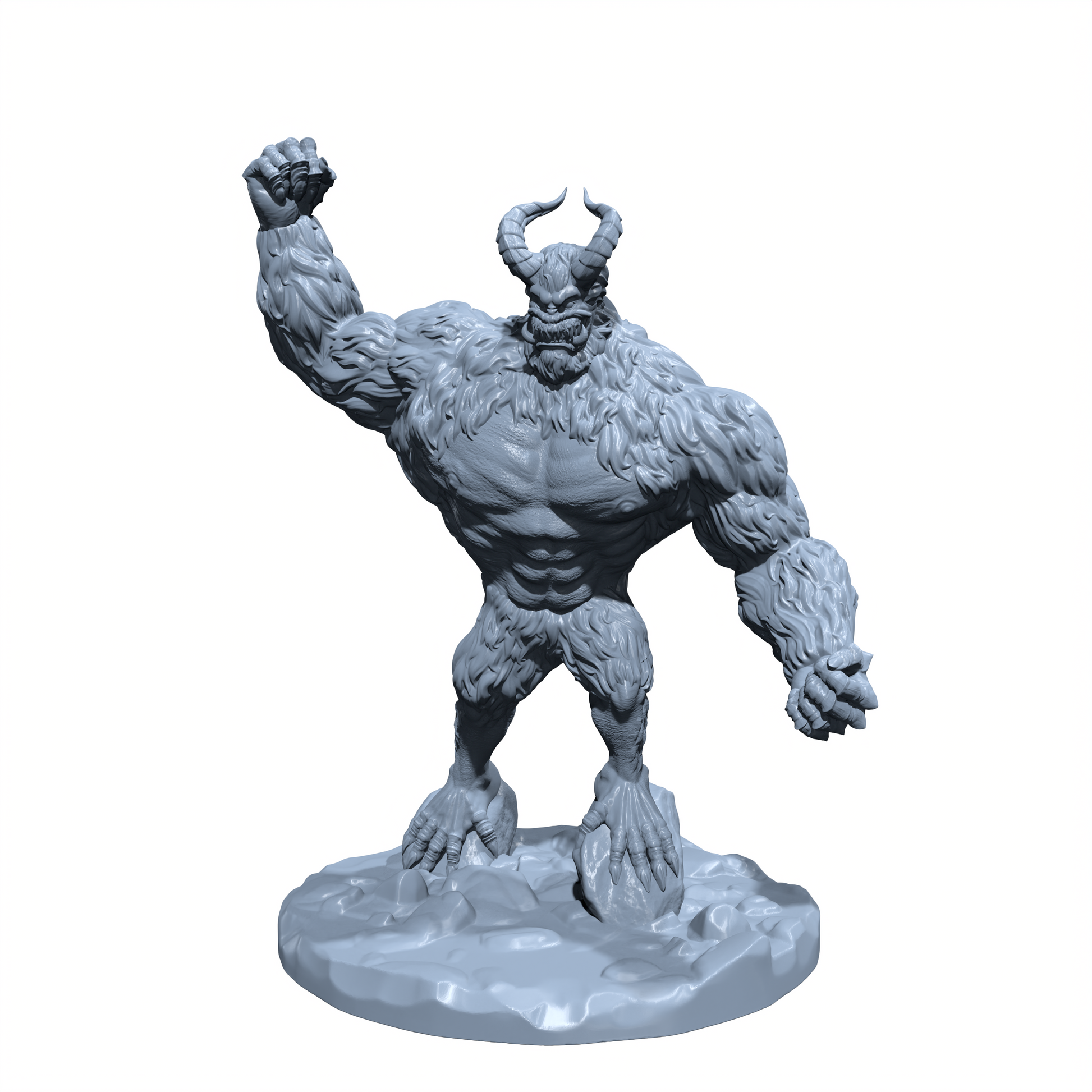 Thunderstomp, the Top-heavy Terror | Were Yeti | Dire Sasquash Miniature for Tabletop games like D&D 5e and TTRPG  War Gaming