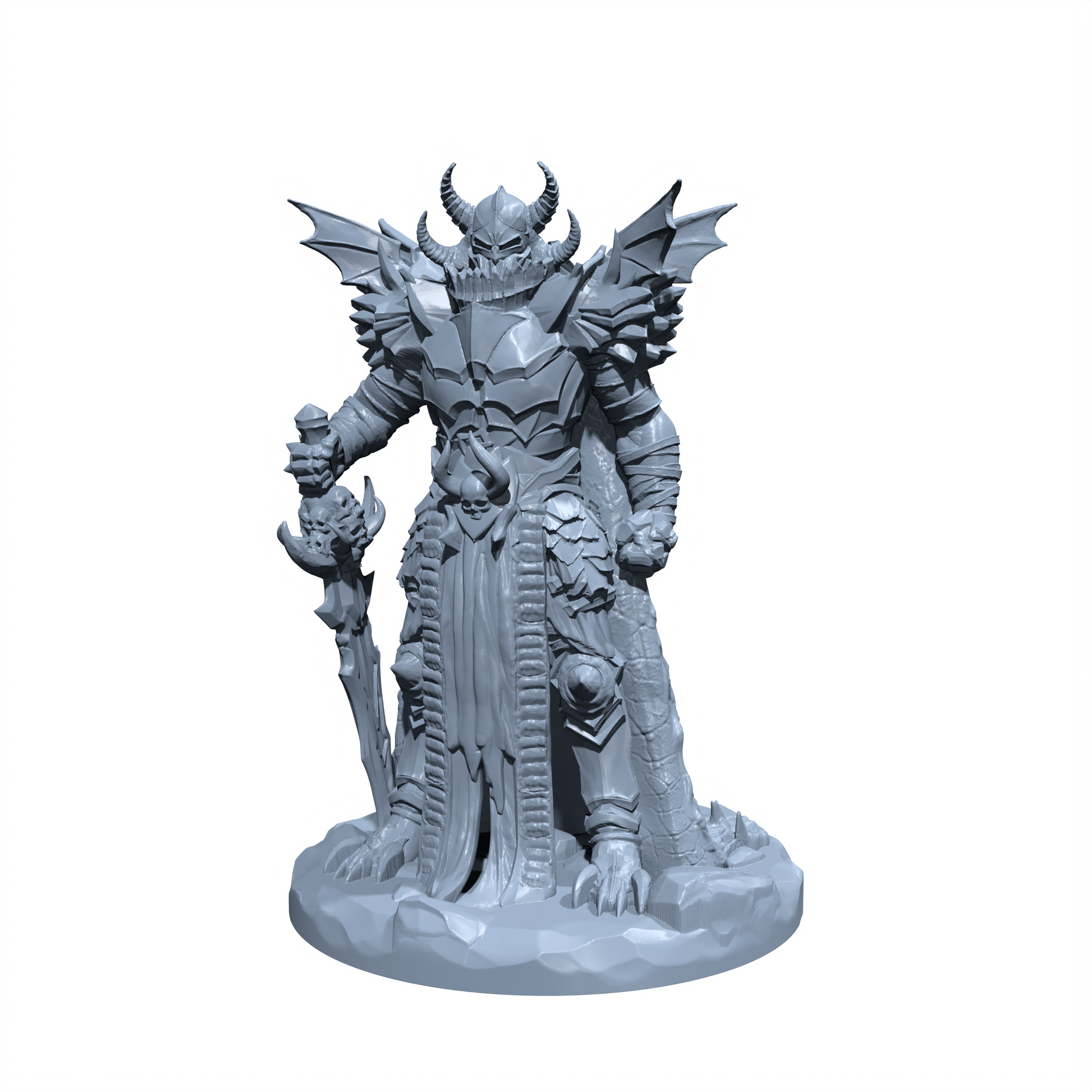 Dravak, the Drakehearted | Wyrm Lord | Dragonborn Fighter | Cleric | Paladin | Miniature for Tabletop games like D&D and War Gaming