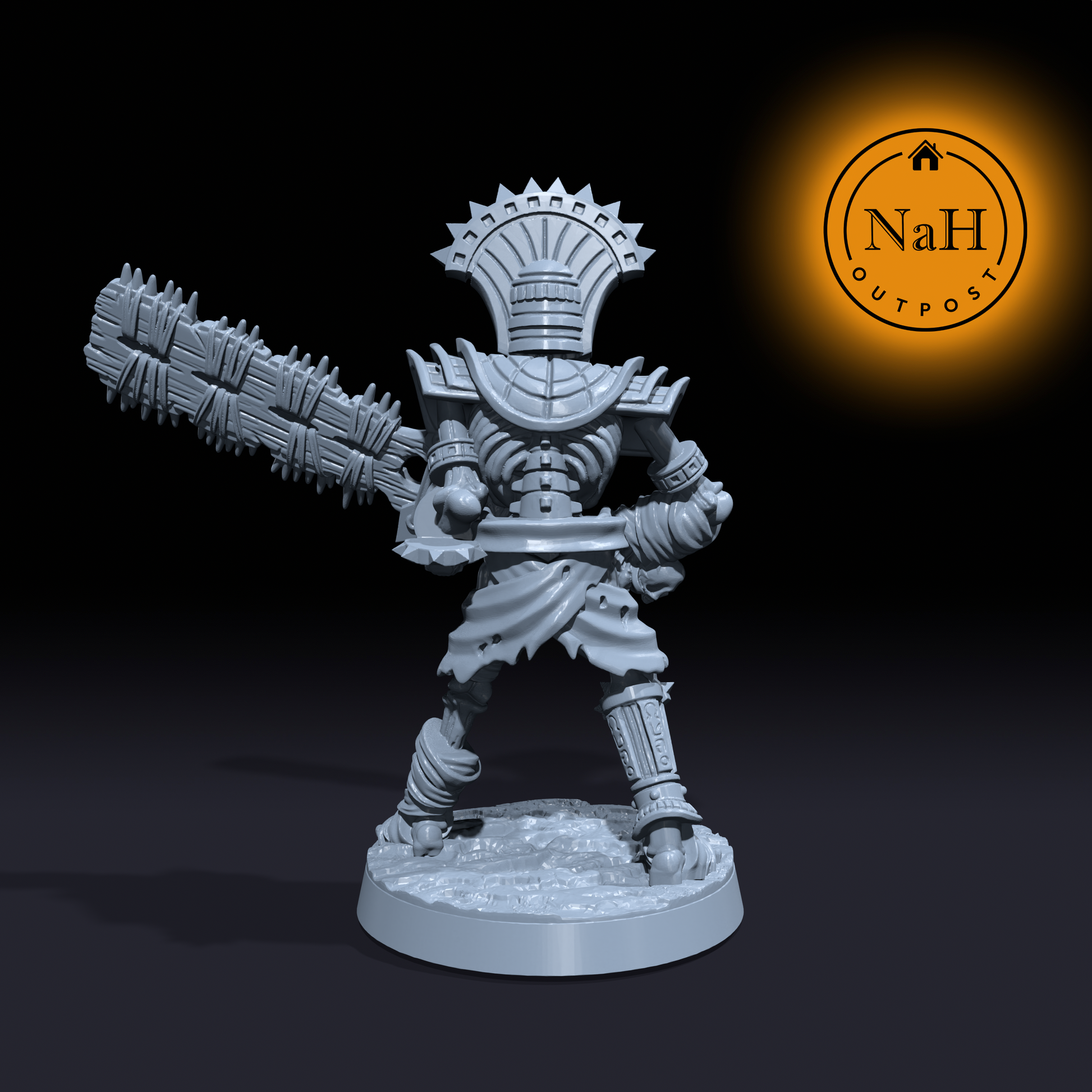 Osirant, the Eternal Mage | Mummy Guardians | Protector miniature for Tabletop games like D&D and War Gaming| Dungeons and Dragons Mini | RN estudio