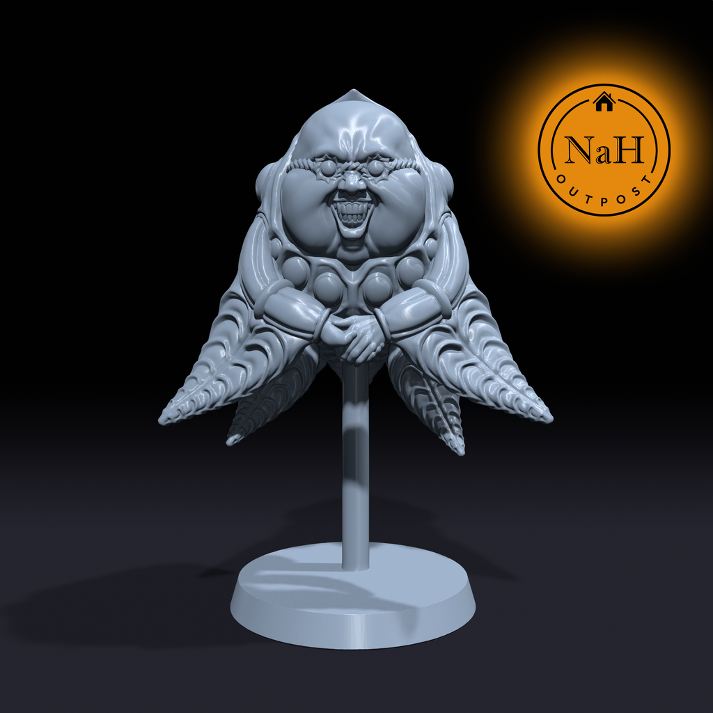 Kubiki, the Whisperer | God Hand Demon miniature for Tabletop games like D&D and War Gaming| Dungeons and Dragons Mini | RN estudio