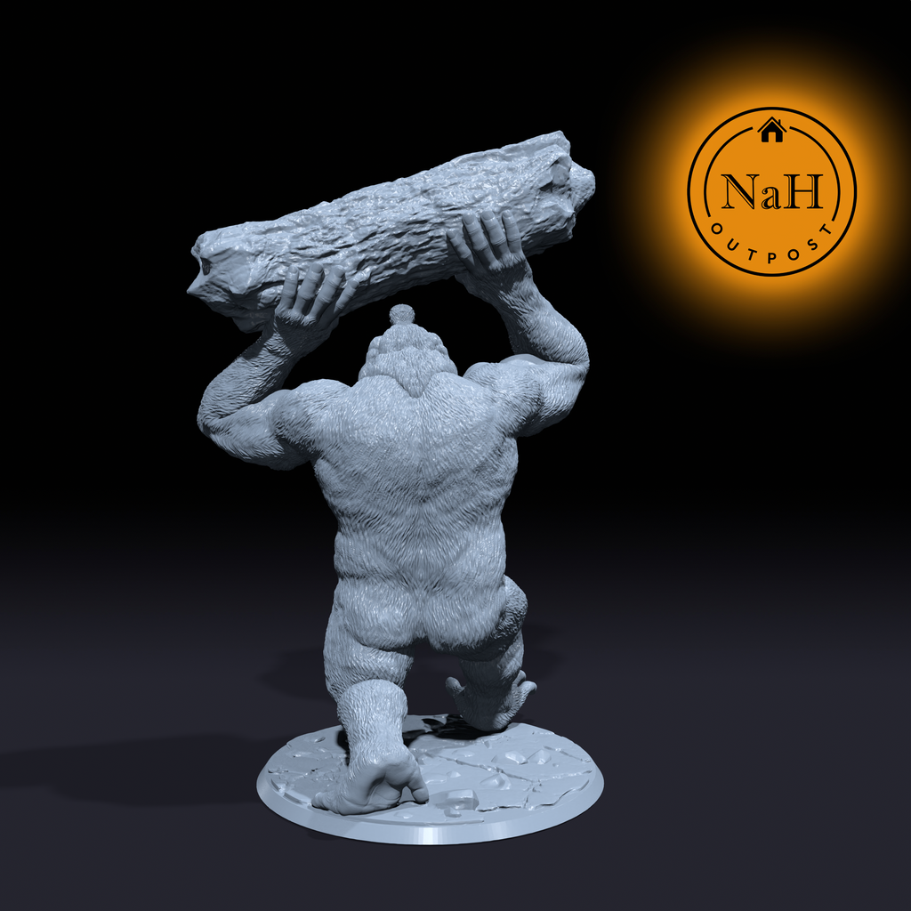 Wyrd Demon, Herald of Madness | Ape Devil | Apostle Fiend miniature for Tabletop games like D&D and War Gaming| Dungeons and Dragons Mini | RN estudio