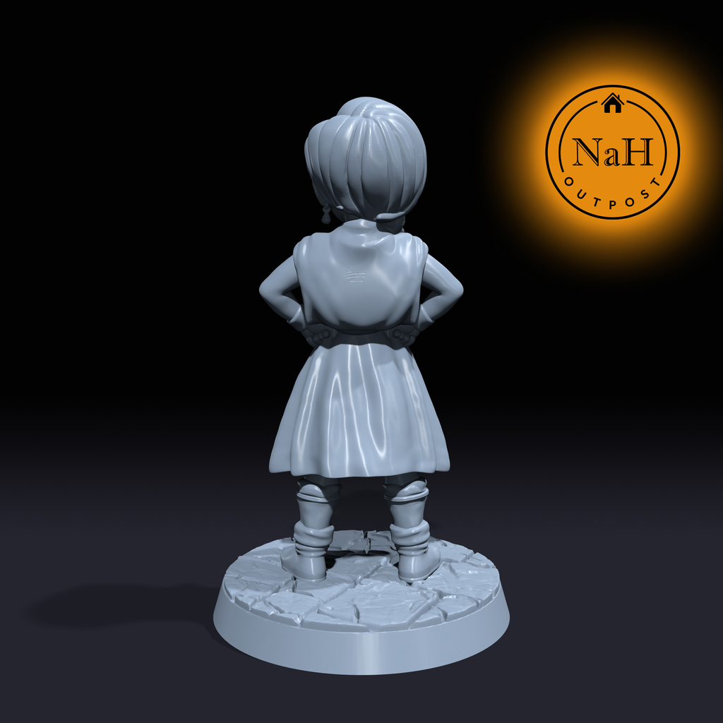 Sybill Goldenheart | Female Sorcerer or Wizard Miniature for Tabletop games like D&D and War Gaming| Dungeons and Dragons Mini | RN estudio