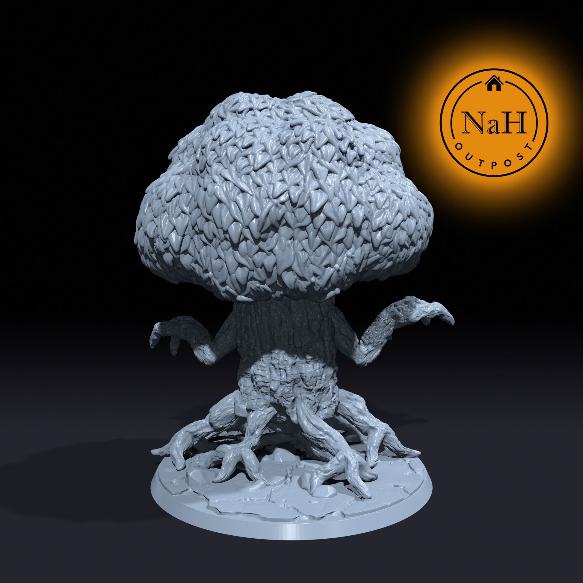 Treevil, Darkheart of the Wood | Evil Tree Ent | Treant | Plant Miniature for Tabletop games like D&D and War Gaming| Dungeons and Dragons Mini