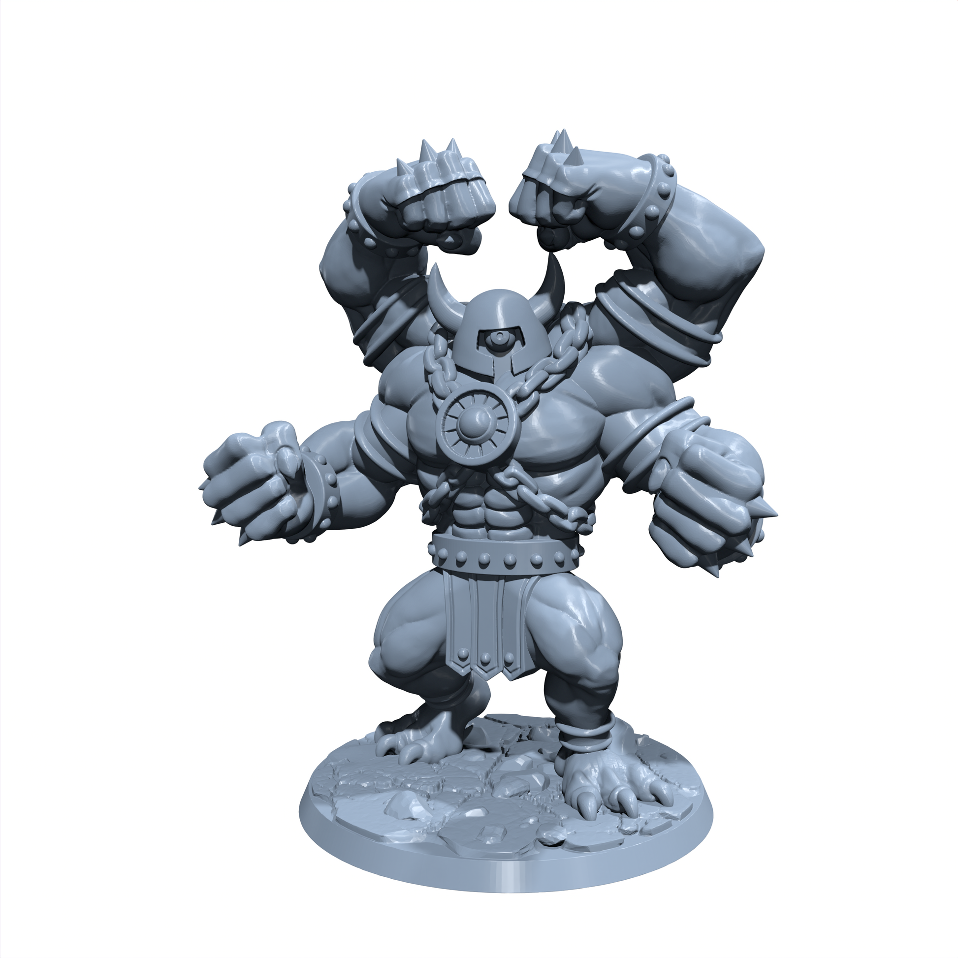 Gorthal, the Unchained | Ogre General | Giant King Miniature for Tabletop games like D&D and War Gaming| Dungeons and Dragons Mini | RN estudio