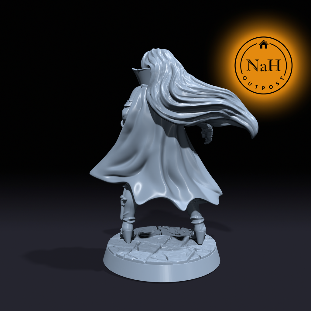 Elaine Stormweaver | Sorcerer or Wizard Miniature for Tabletop games like D&D and War Gaming| Dungeons and Dragons Mini