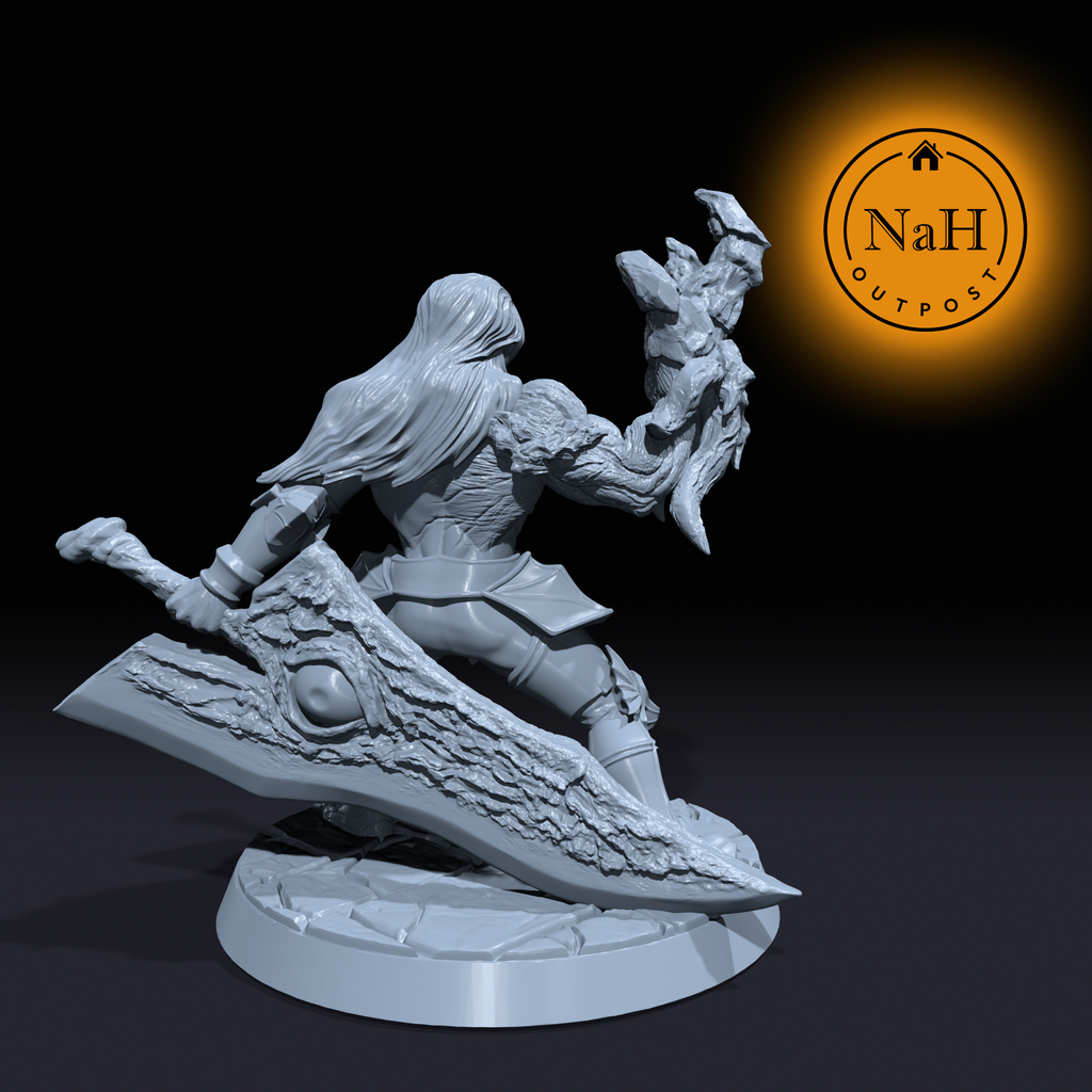 Draven Soulclaimer | Ephialtes | Demonic Knight or Warlock miniature for Tabletop games like D&D and War Gaming| Dungeons and Dragons Mini