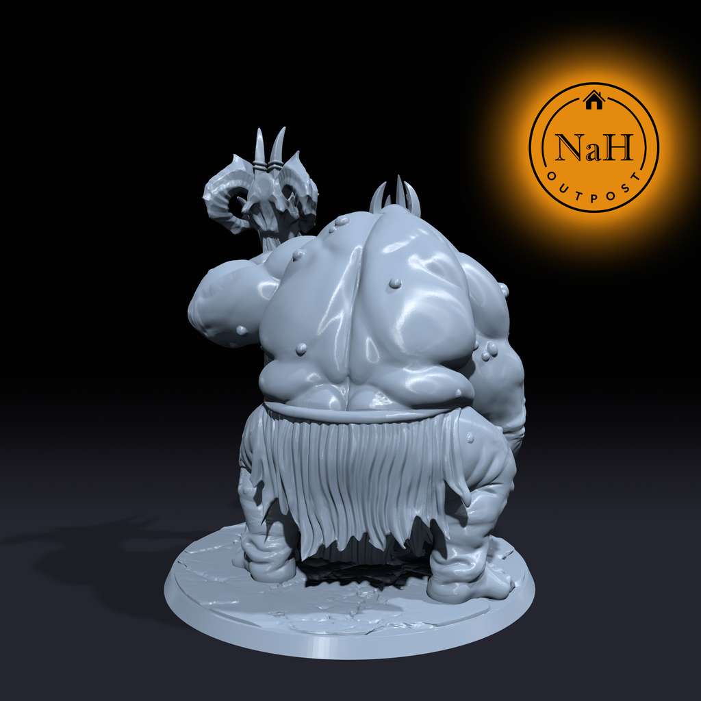 Grishnak, the Goblin King | Great Goblin miniature for Tabletop games like D&D and War Gaming| Dungeons and Dragons Mini | RN estudio