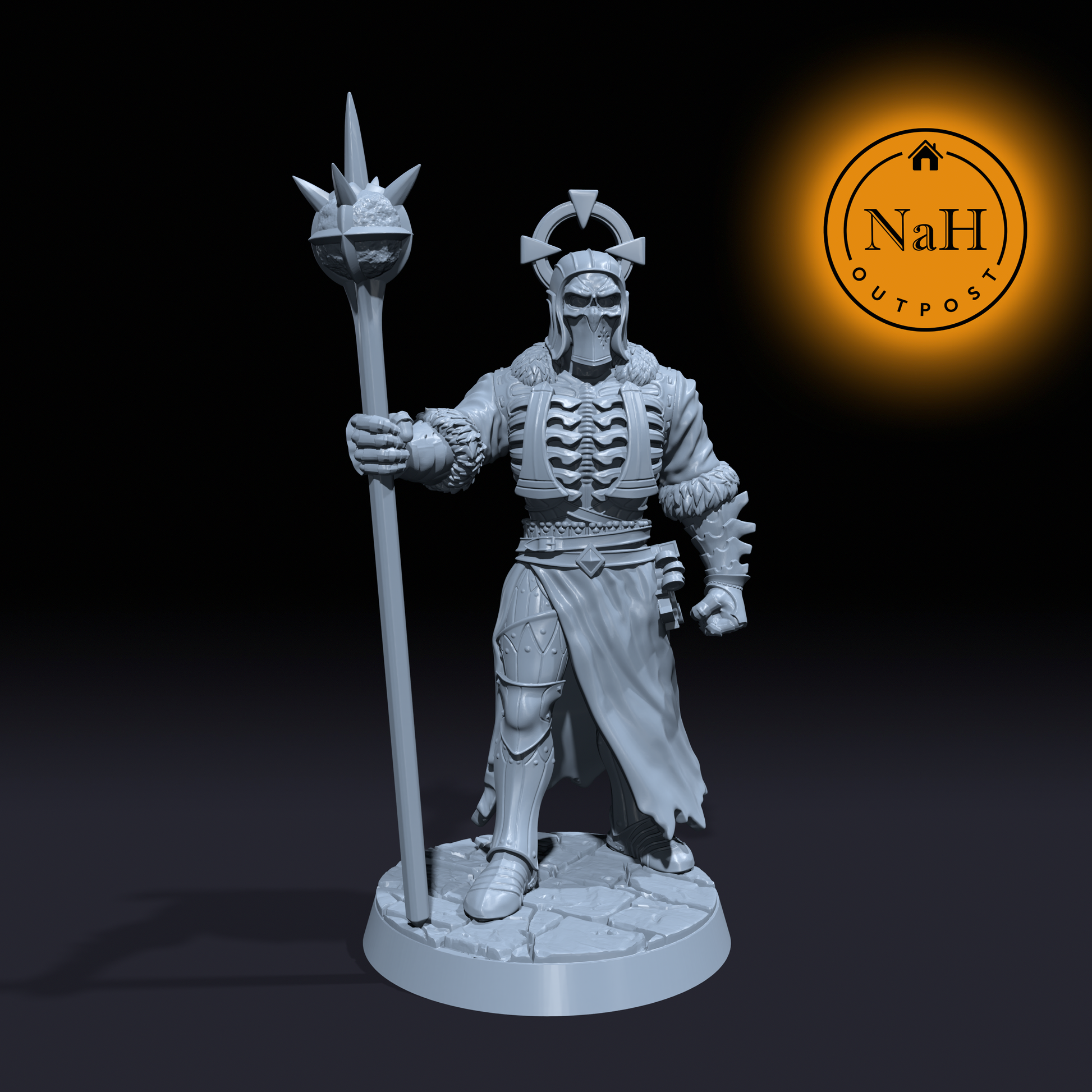 Anthiriel Shadowheart | Elven Death Priest Miniature | Tabletop Games D&D War Gaming | Dungeons and Dragons Mini