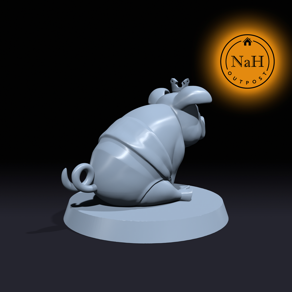 Princess Piglette | Cursed Princess | Pig miniature for Tabletop games like D&D and War Gaming| Dungeons and Dragons Mini | RN estudio