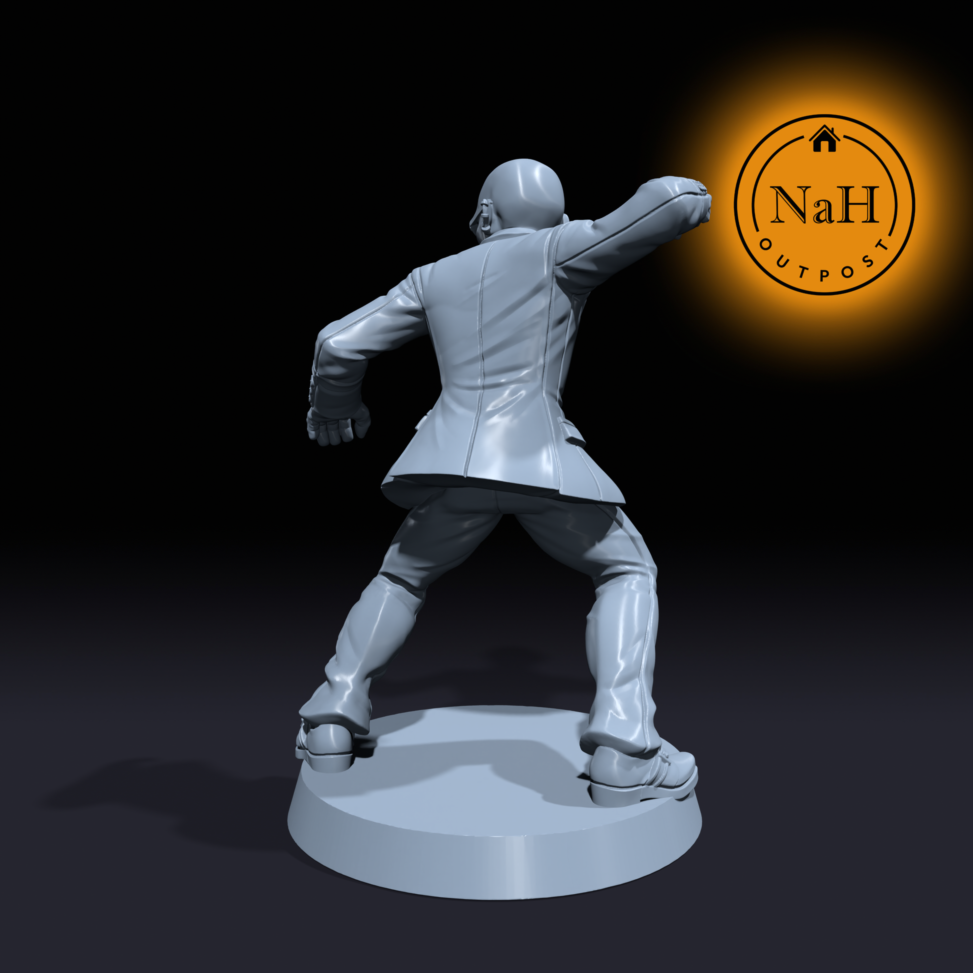 Victor Blackhand | Professional Assassin miniature for Tabletop games like D&D and War Gaming| Dungeons and Dragons Mini | RN estudio