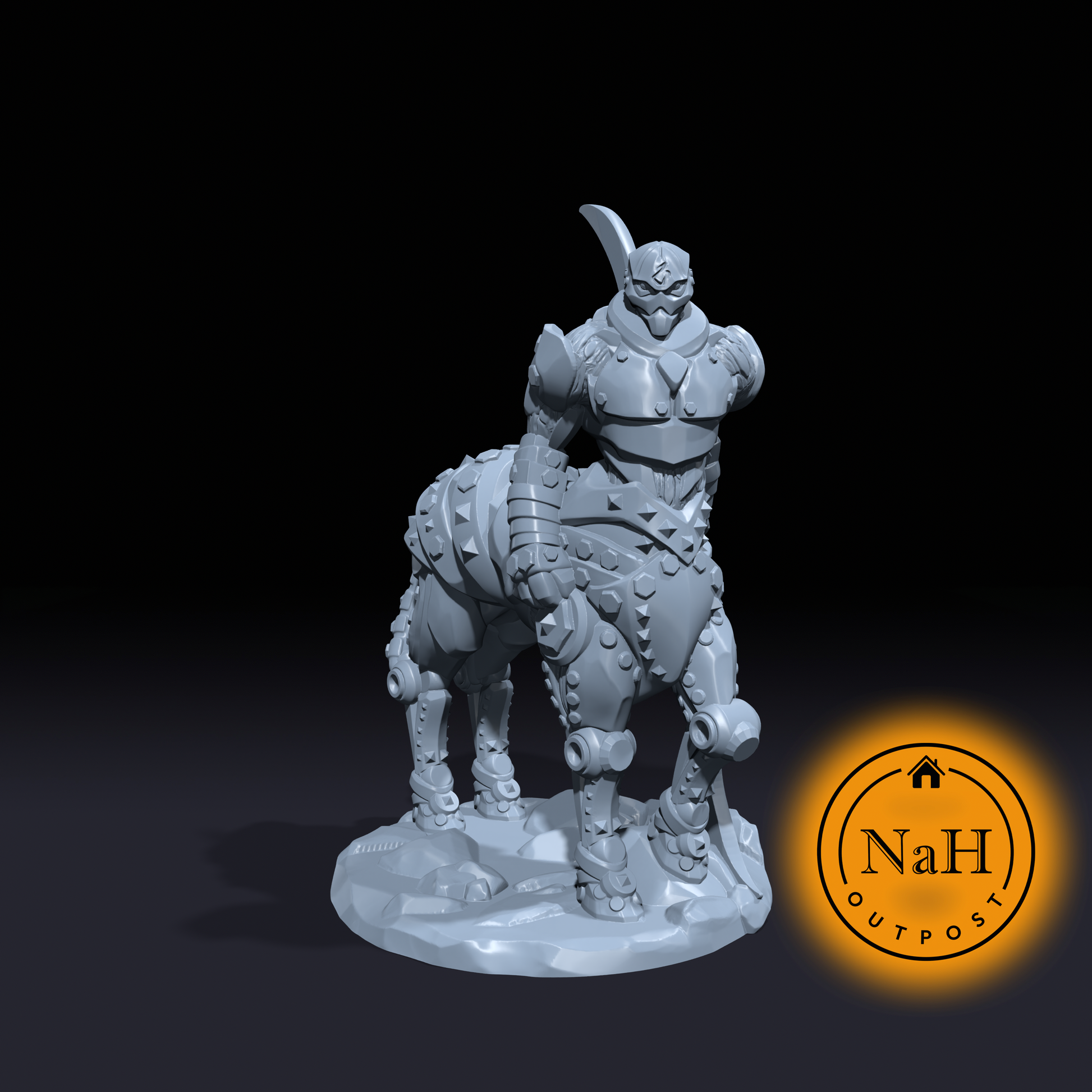 Battlebuilt Centaur | Battle Built Centaur | Miniature for Tabletop games like D&D and War Gaming